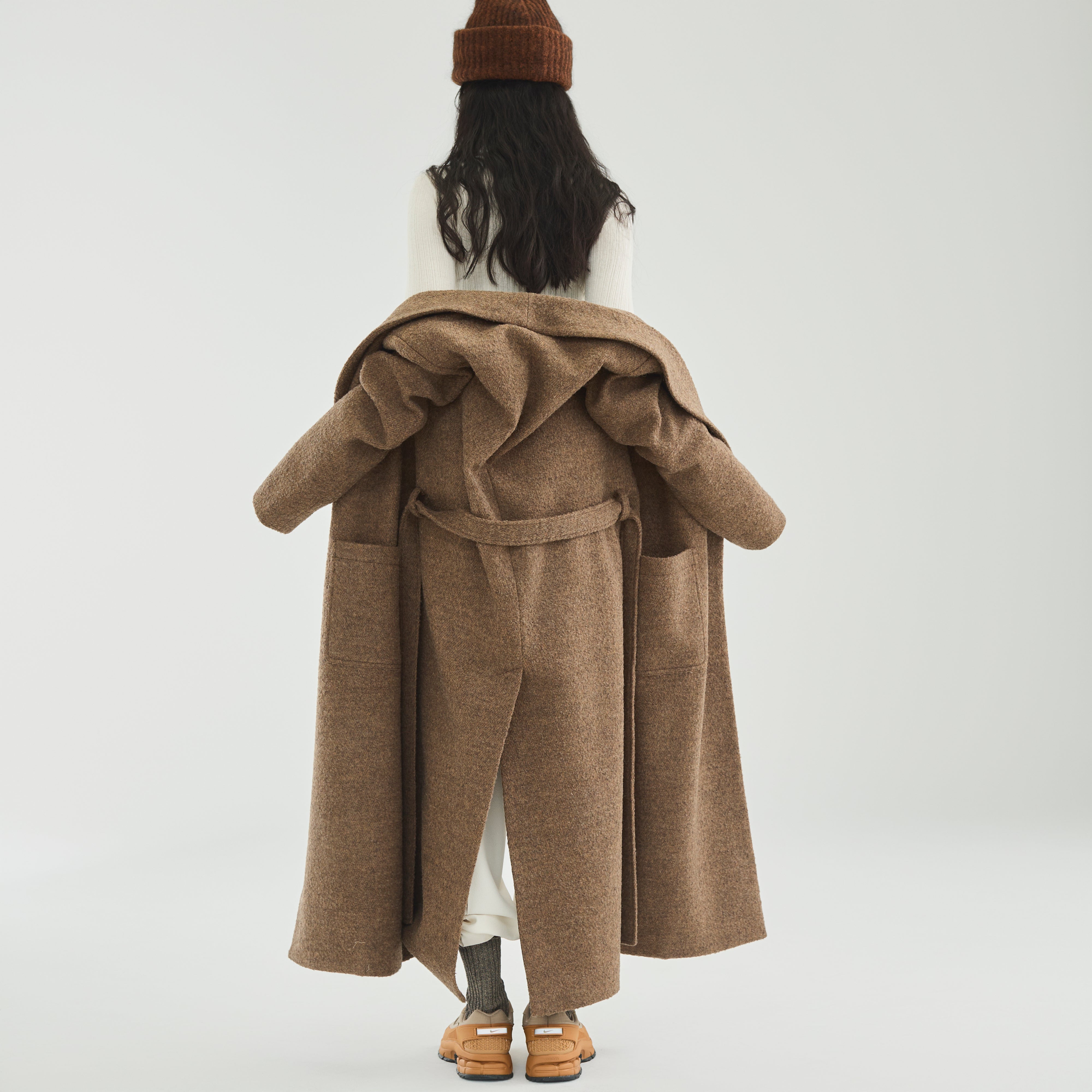 Boucle Wrap Taupe