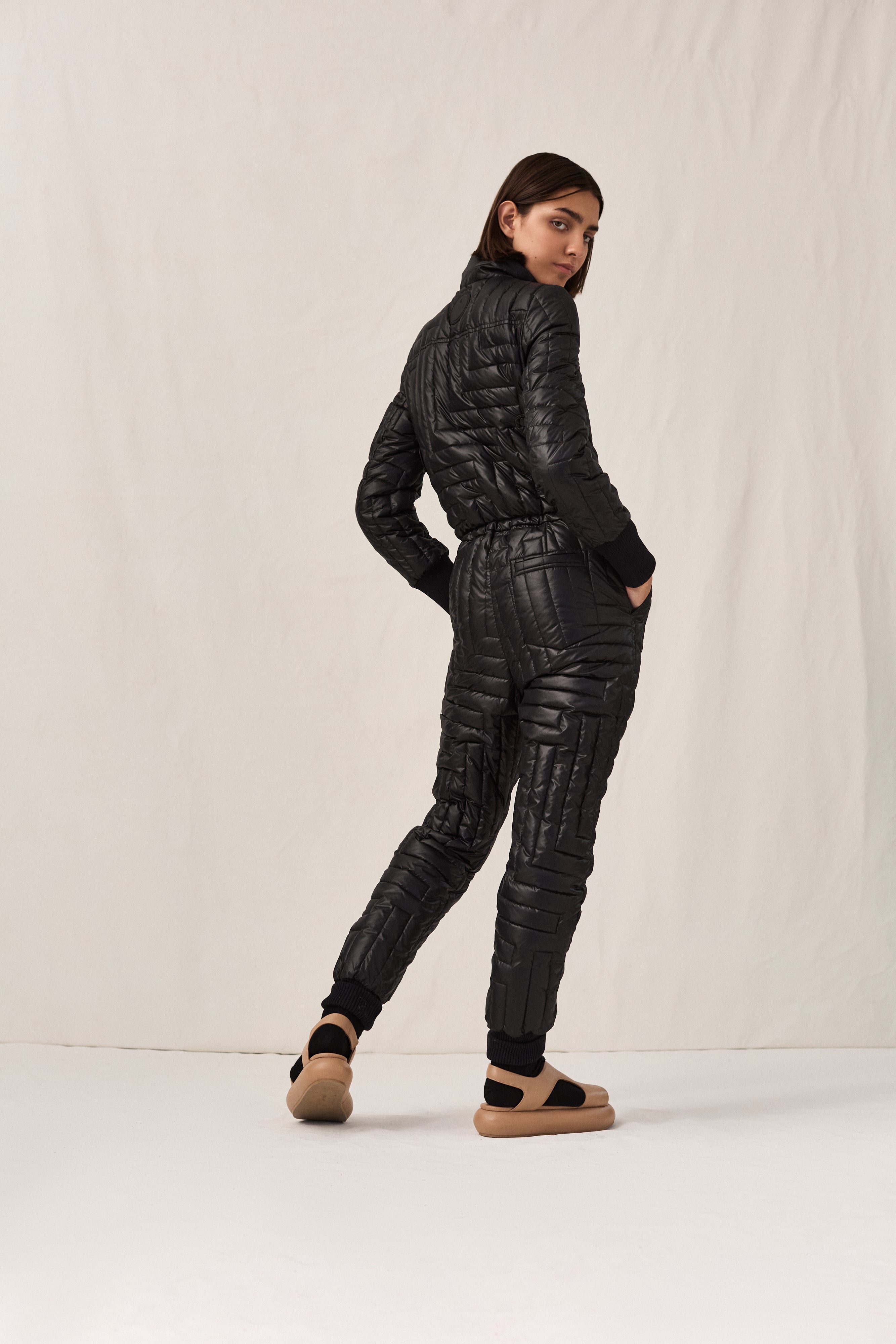 L Quilt Jumpsuit No. 3