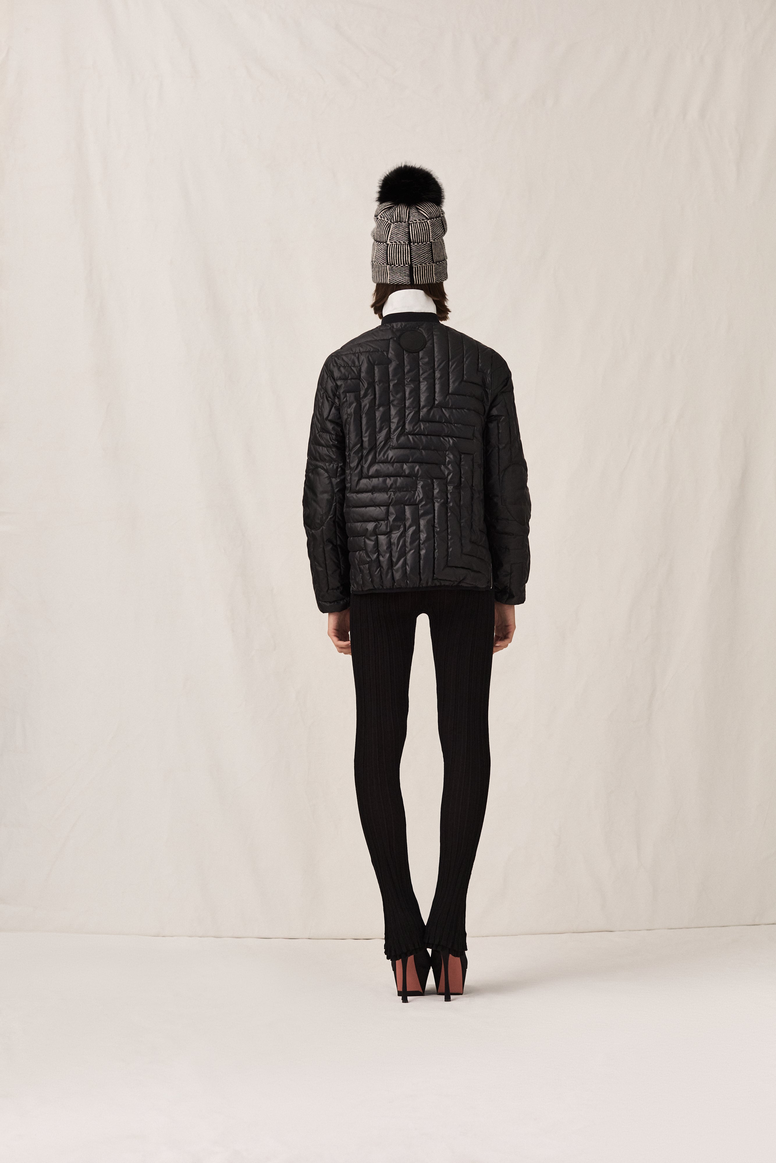 L Chev Quilt Sweatshirt - Final Sale