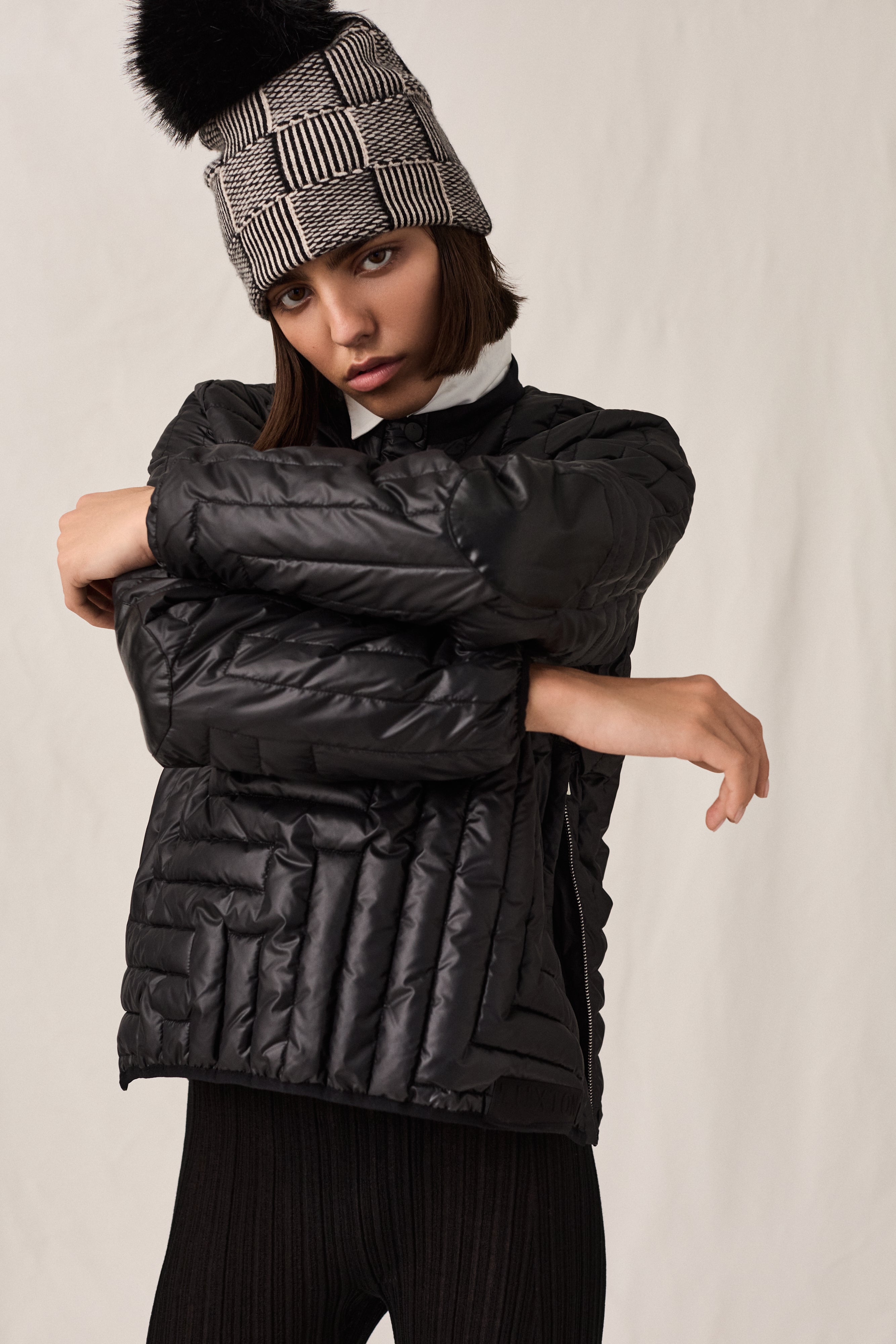 L Quilt Sweatshirt