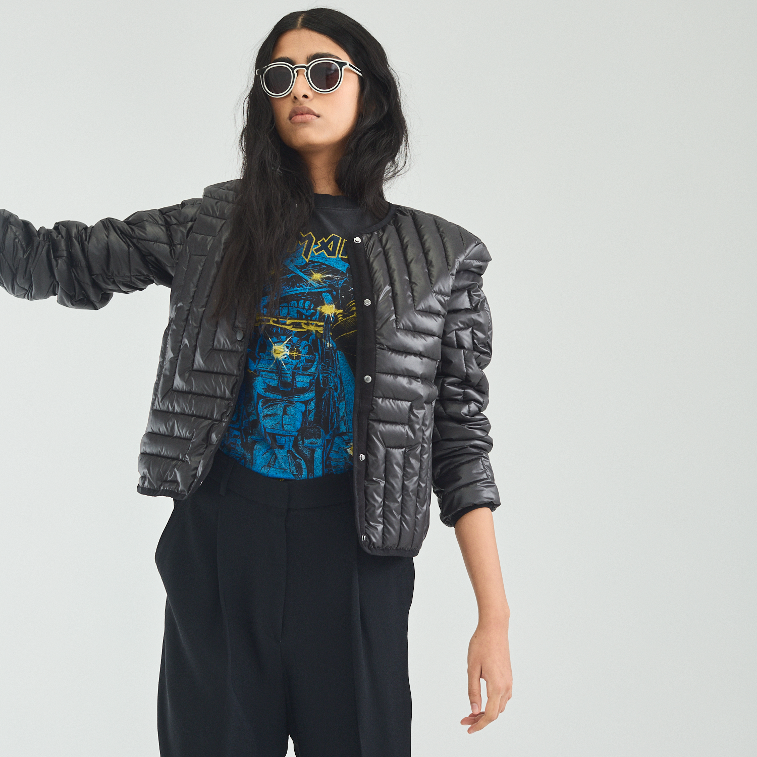 L Chev Bomber in Black