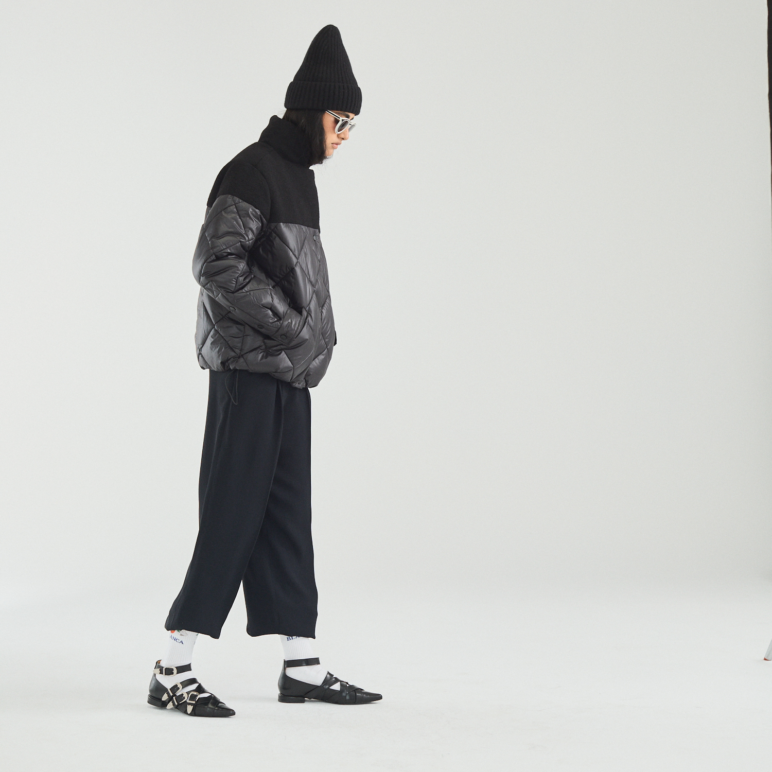 Wool Shoulder Bomber
