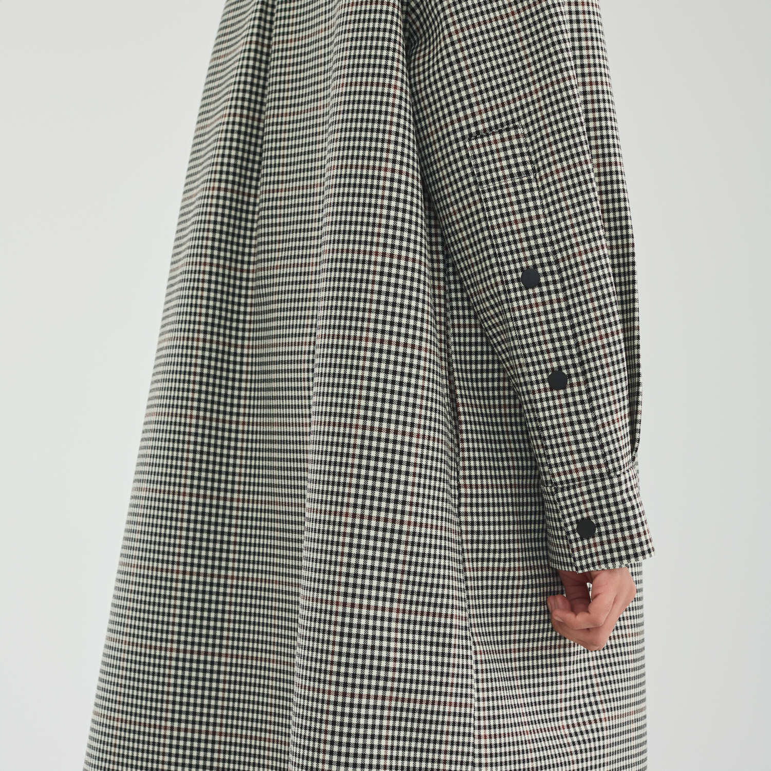 Boomerang Trench Plaid