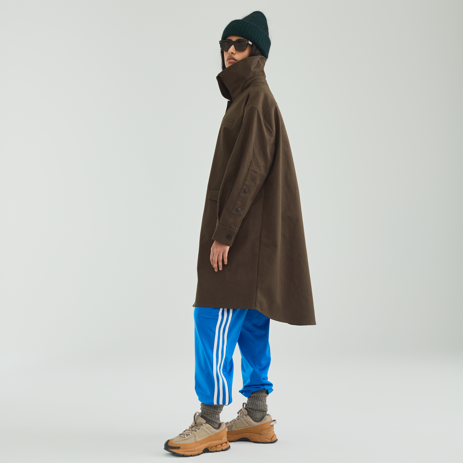 Boomerang Trench Khaki Twill