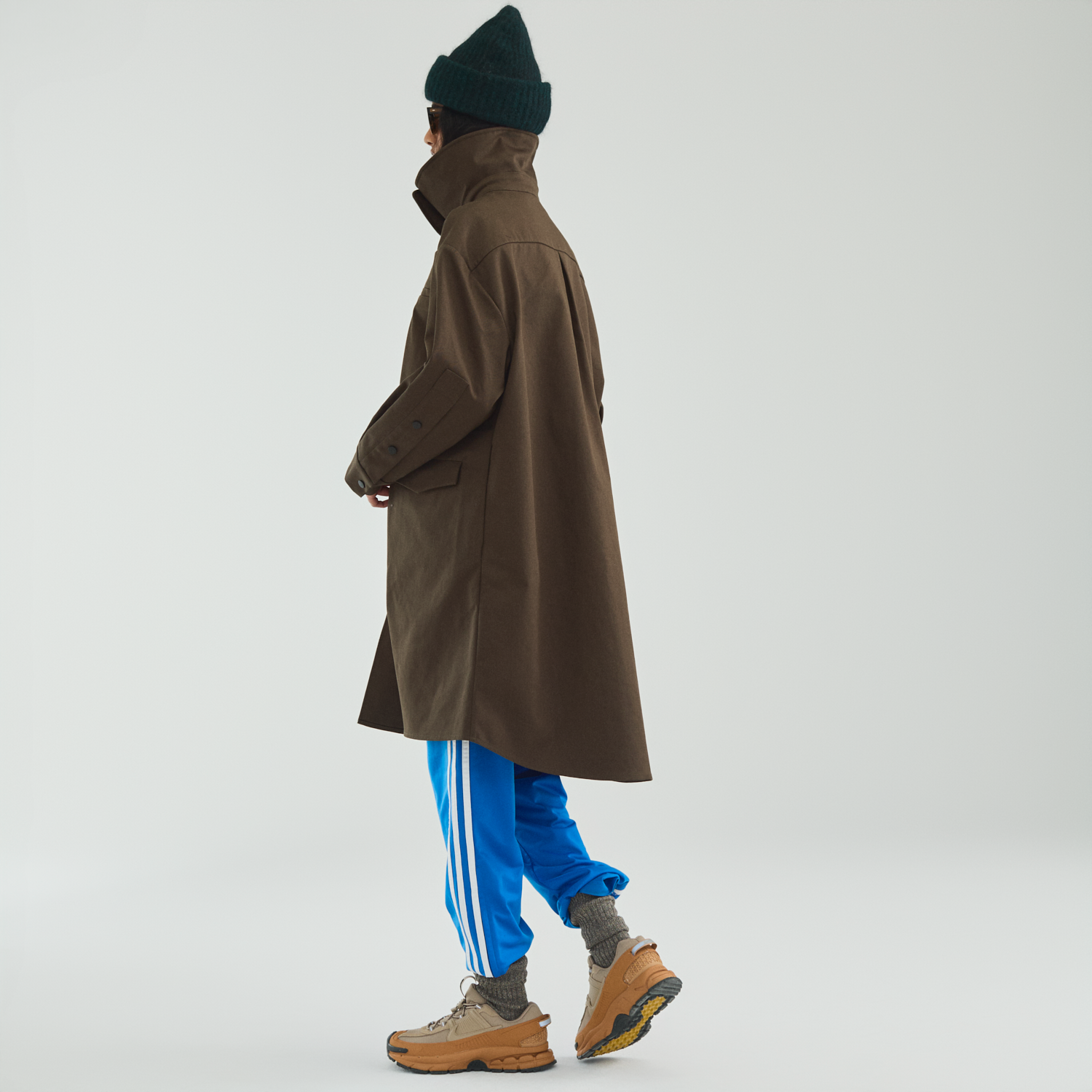 Boomerang Trench Khaki Twill