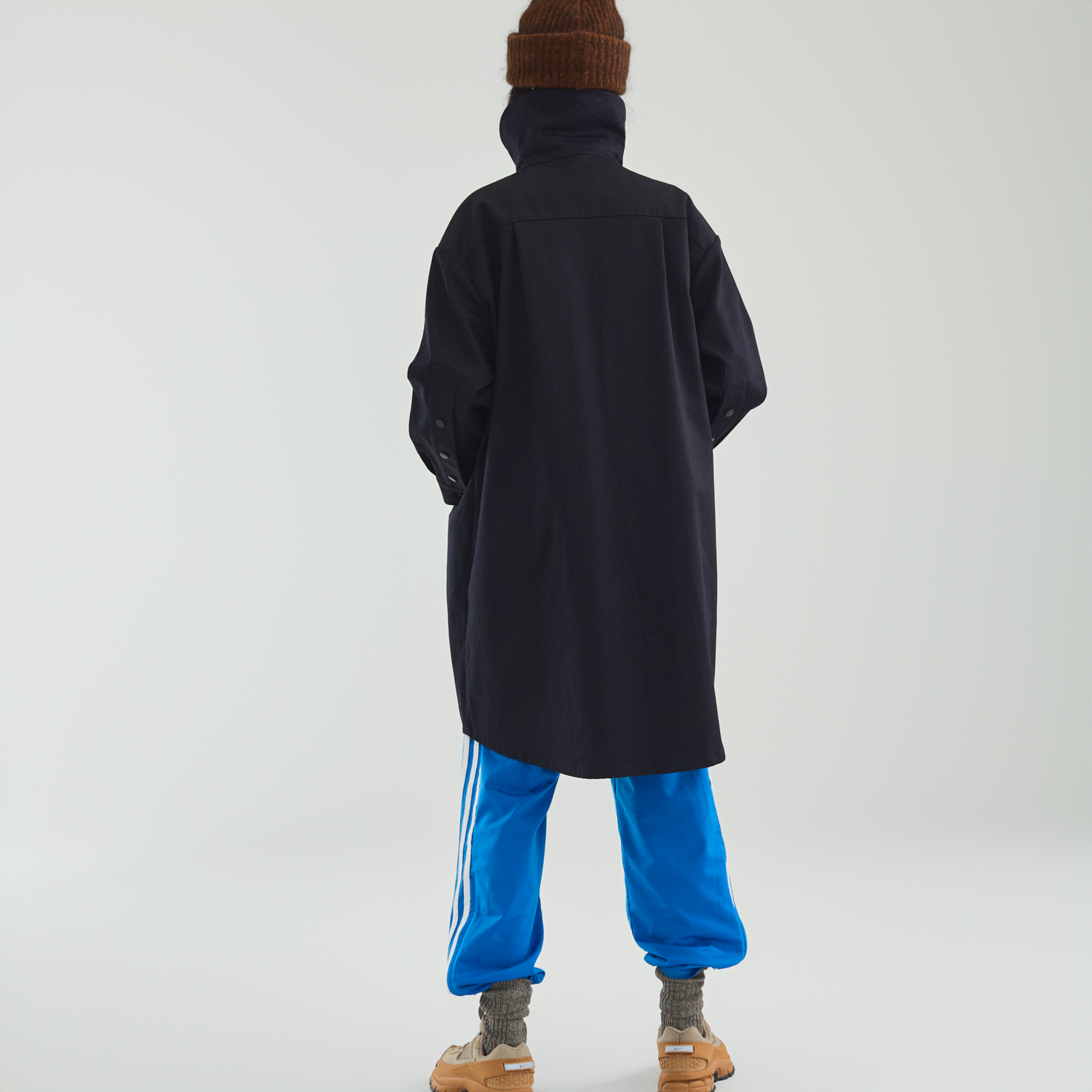 Boomerang Trench Navy Twill
