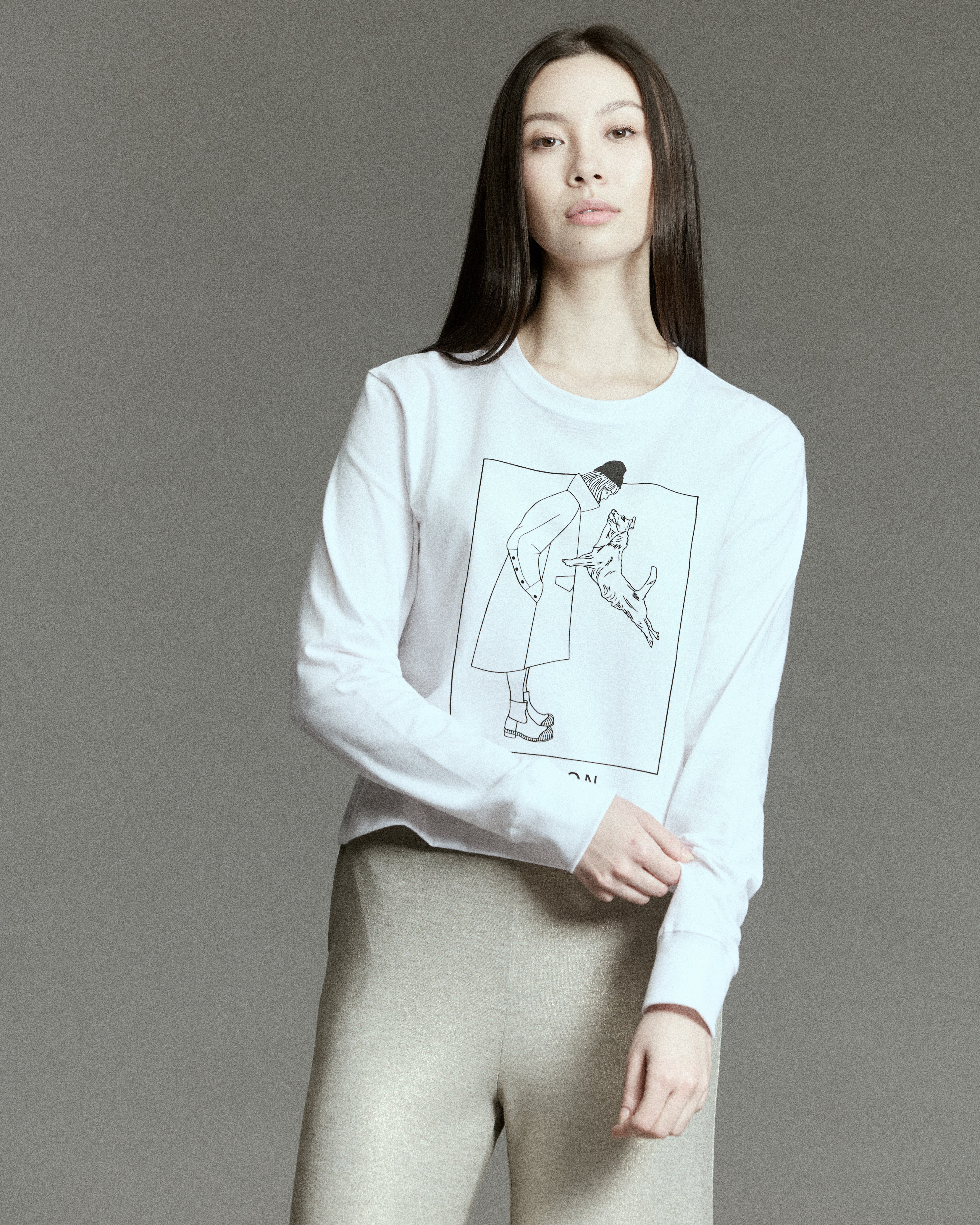 The Boomerang Dog Tee Long Sleeve