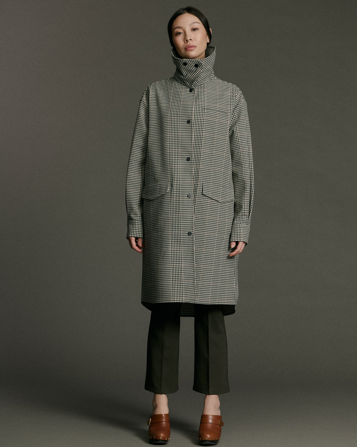 Boomerang Trench | Plaid – Waterproof, Breathable & Crease Free