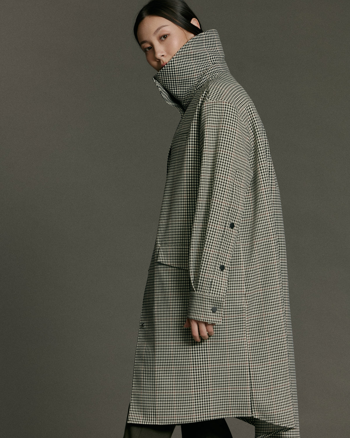 Boomerang Trench | Plaid – Waterproof, Breathable & Crease Free