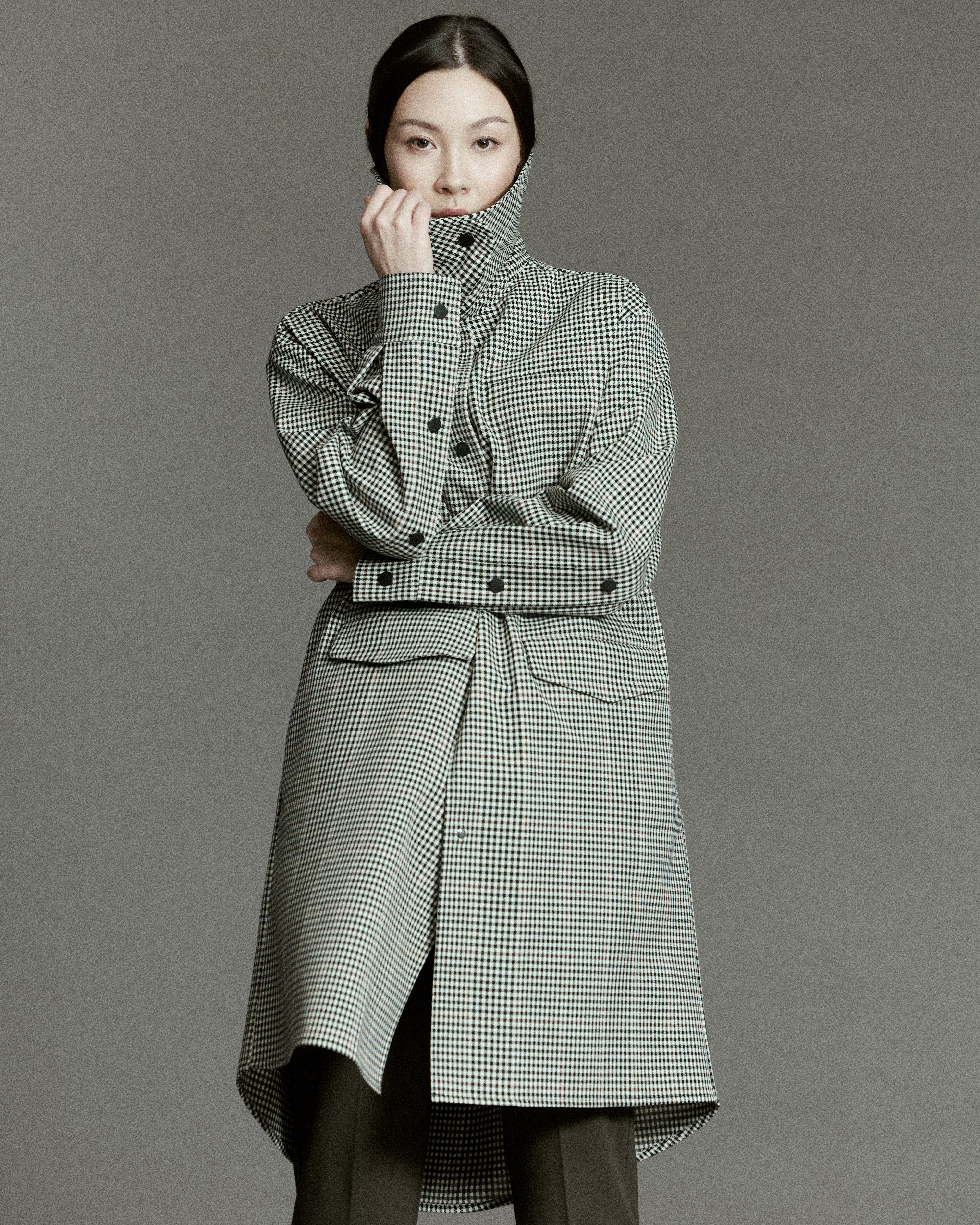 Boomerang Trench Plaid – Waterproof, Breathable & Crease Free