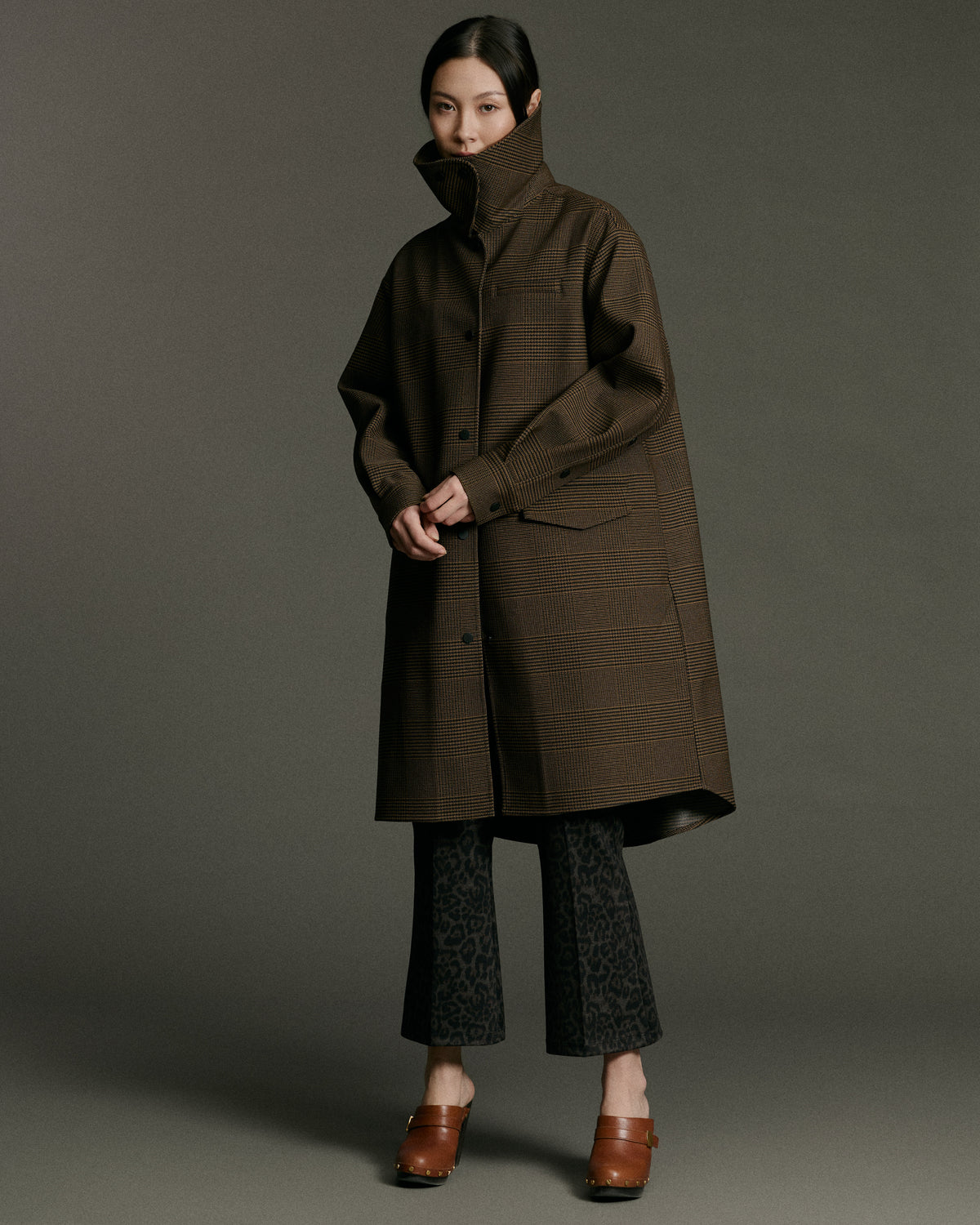 Boomerang Trench | Tawny Plaid - Waterproof, Breathable & Crease Free