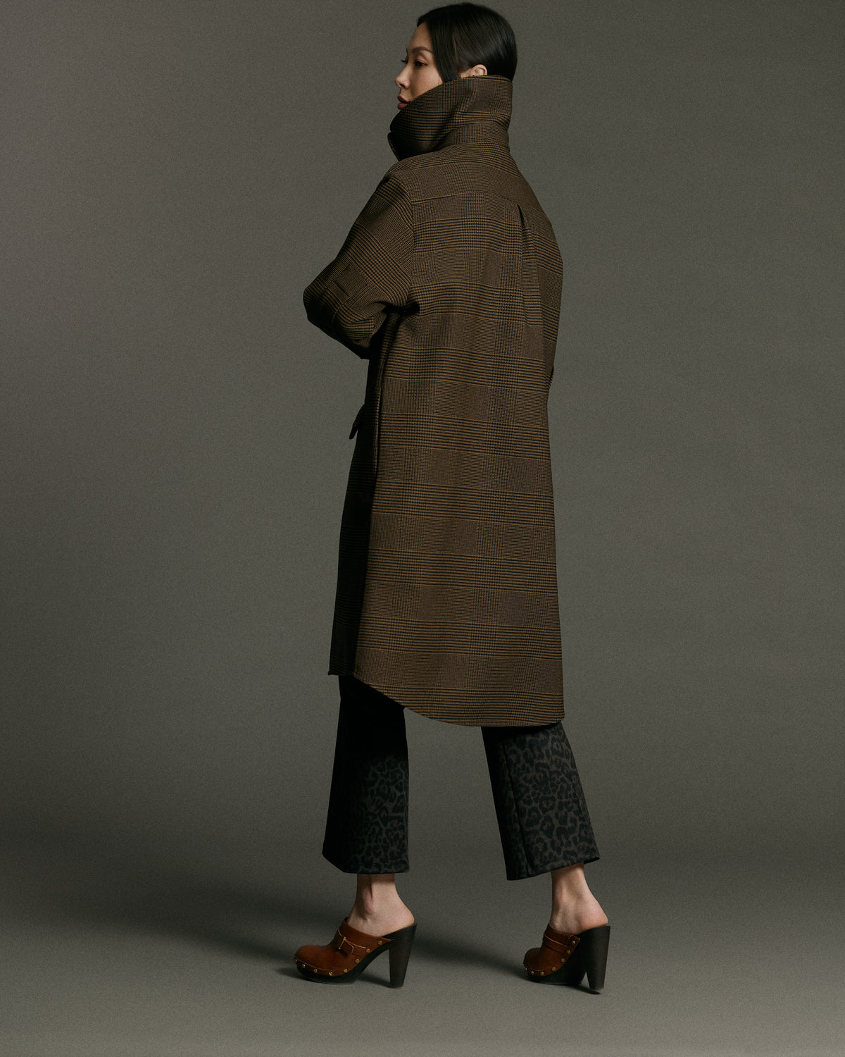 Boomerang Trench | Tawny Plaid - Waterproof, Breathable & Crease Free