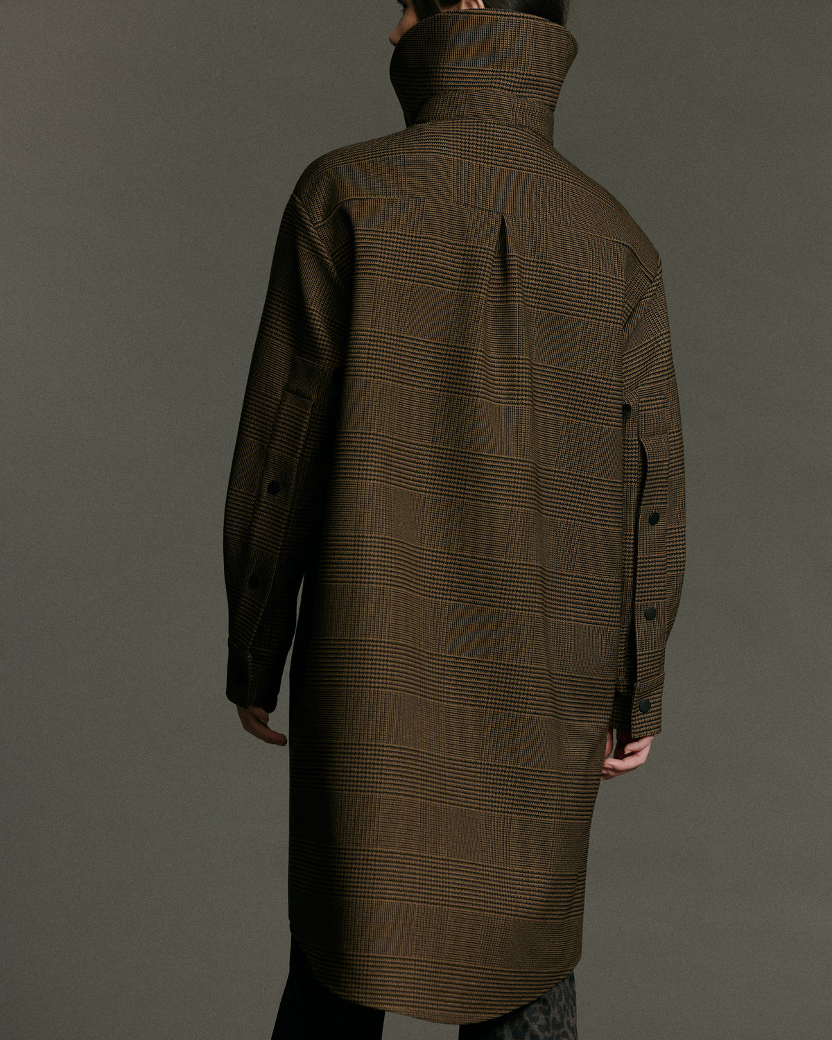 Boomerang Trench | Tawny Plaid - Waterproof, Breathable & Crease Free