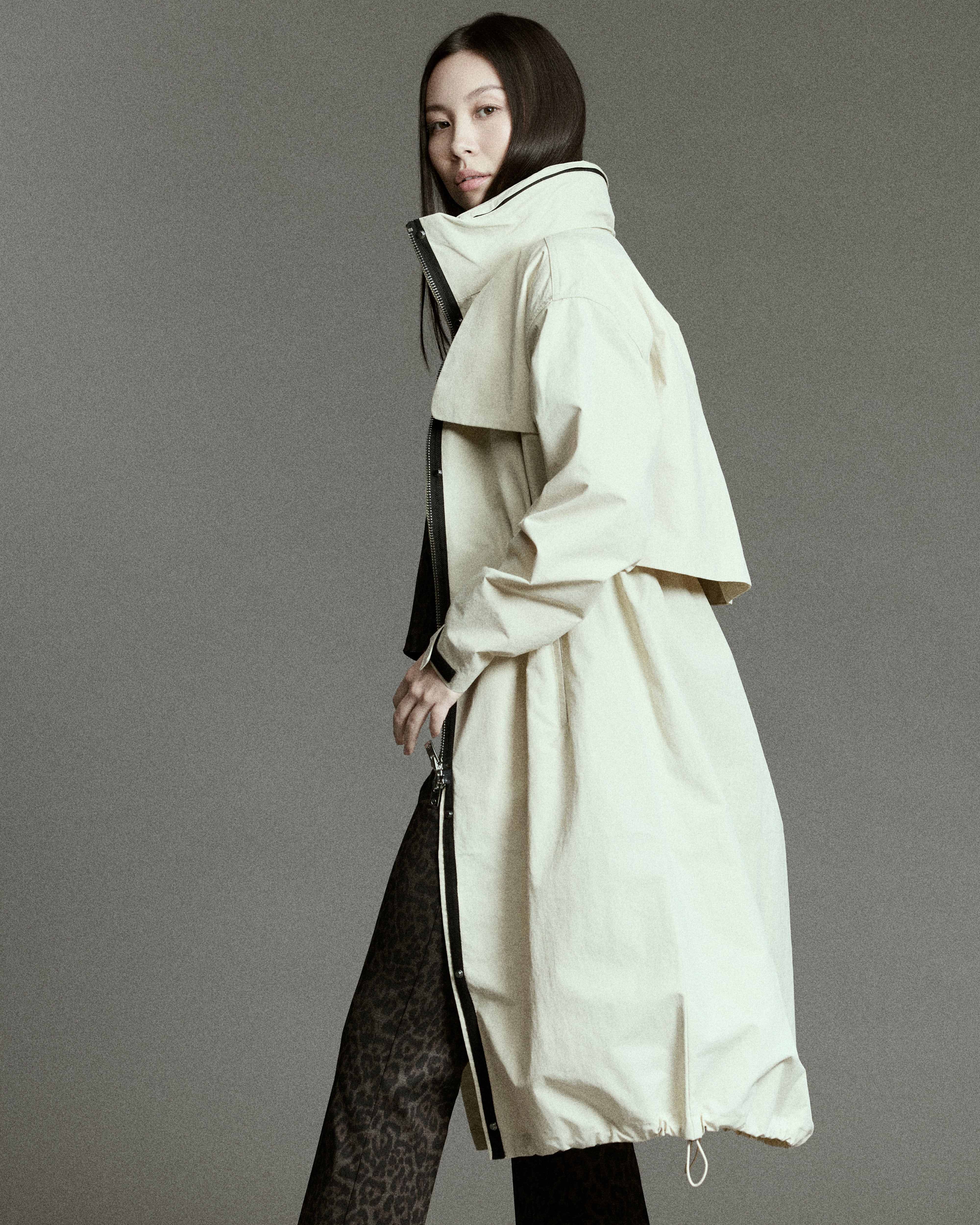 Cinch Raincoat in Stone - 100% Waterproof