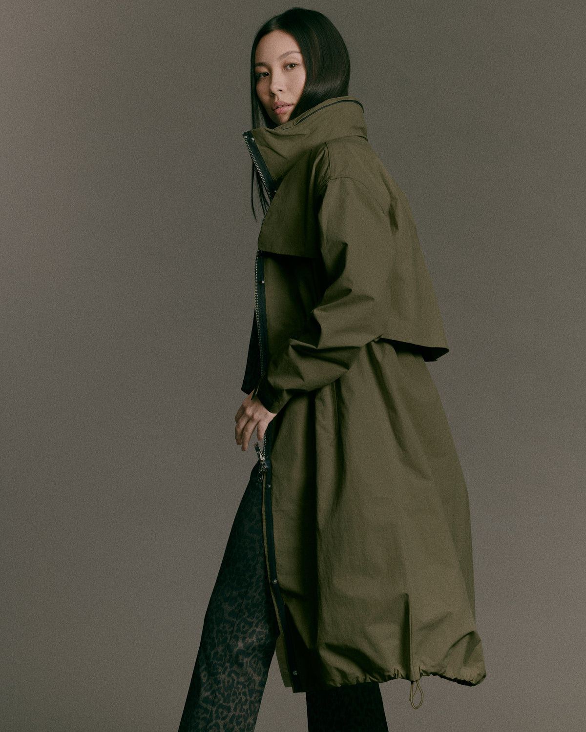 Cinch Raincoat | Khaki