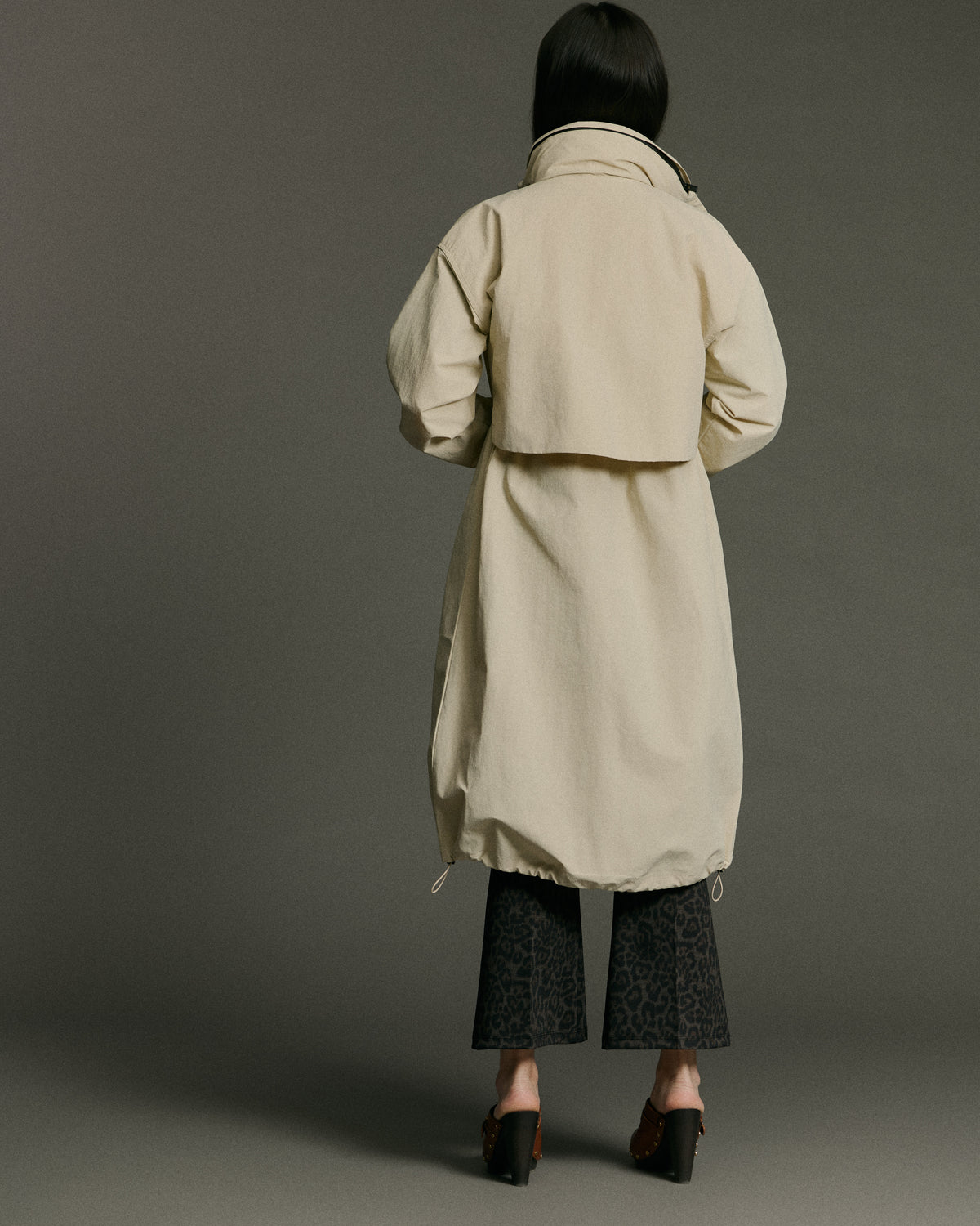 Cinch Raincoat | Stone