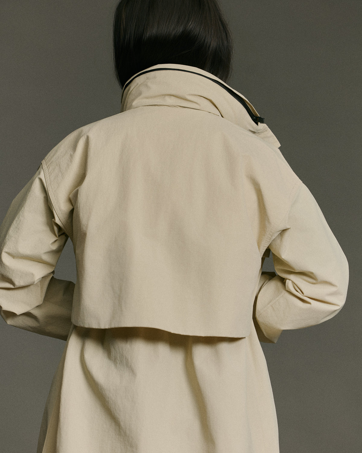Cinch Raincoat | Stone