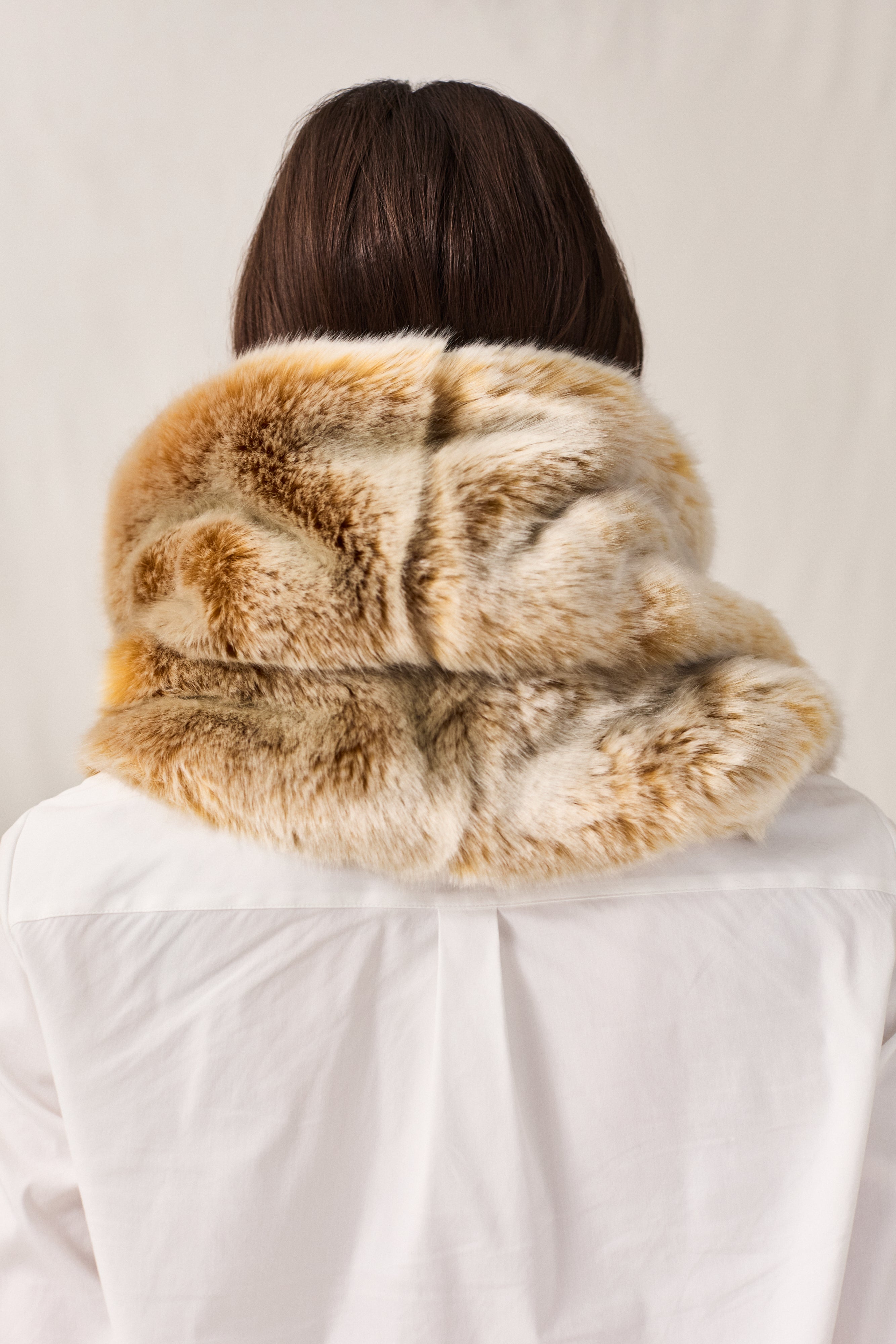 Recycled Faux Fur Collar