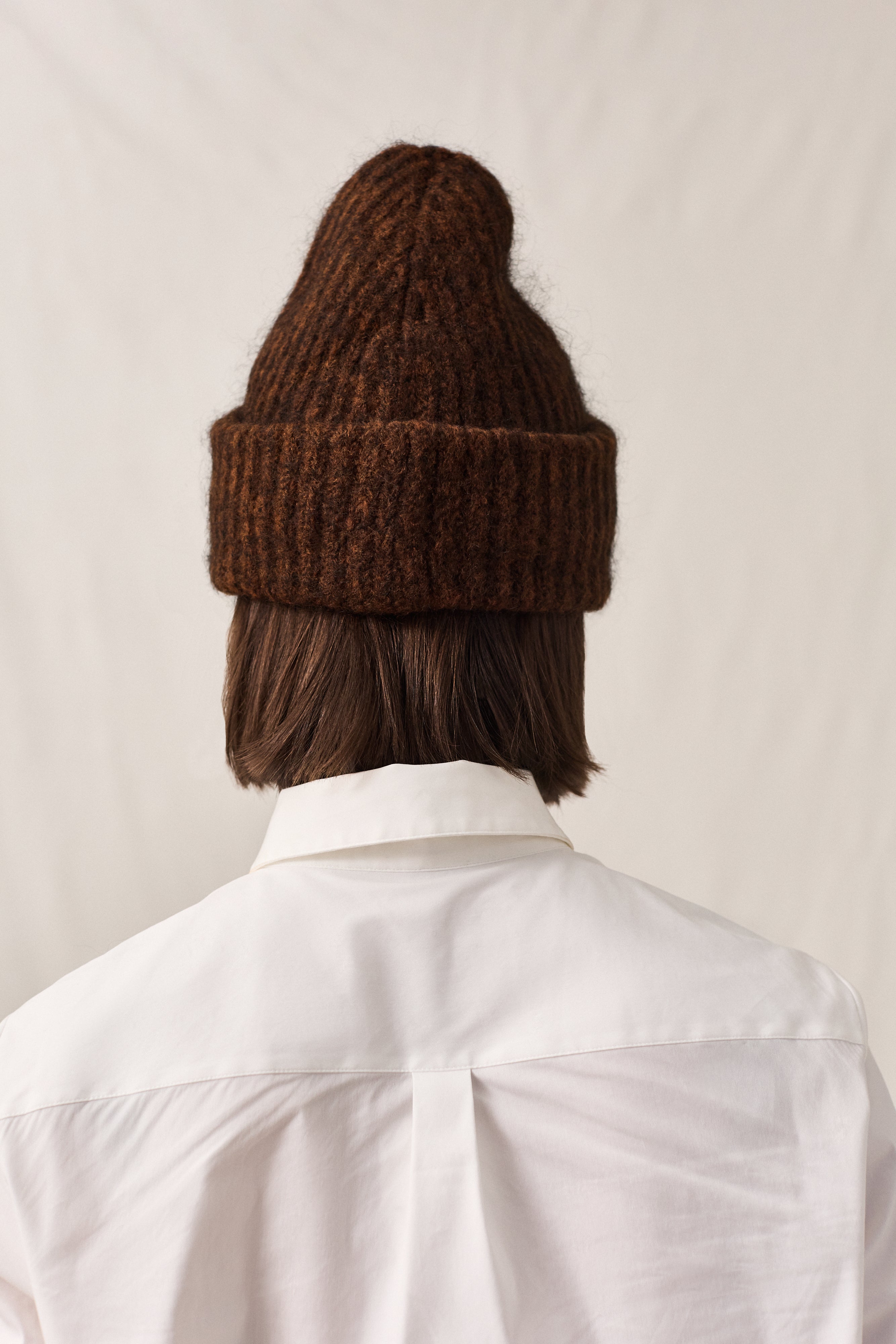Mohair Cotton Lined Beanie Root