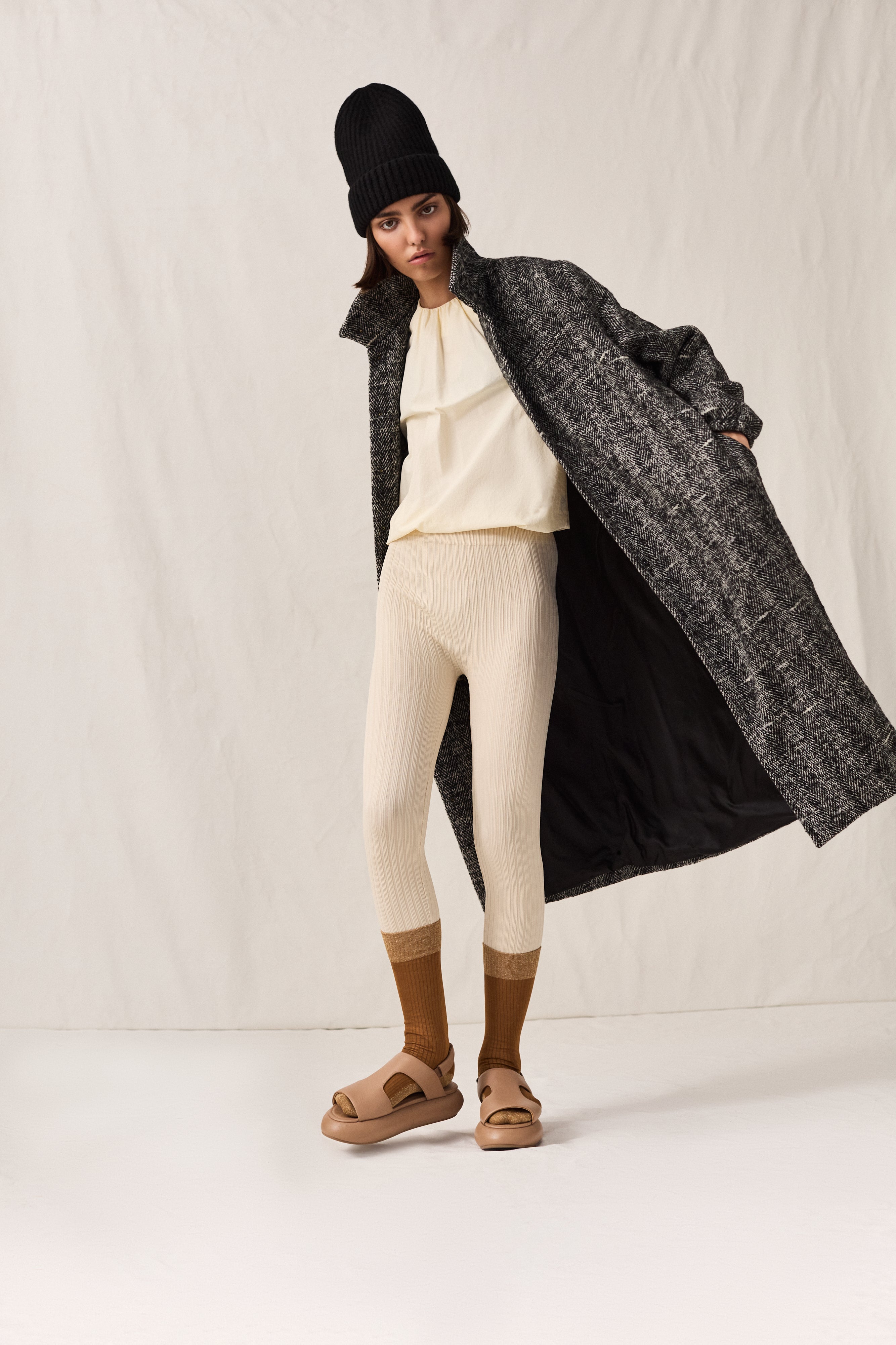 Tweed Curve Overcoat – Sample Sale