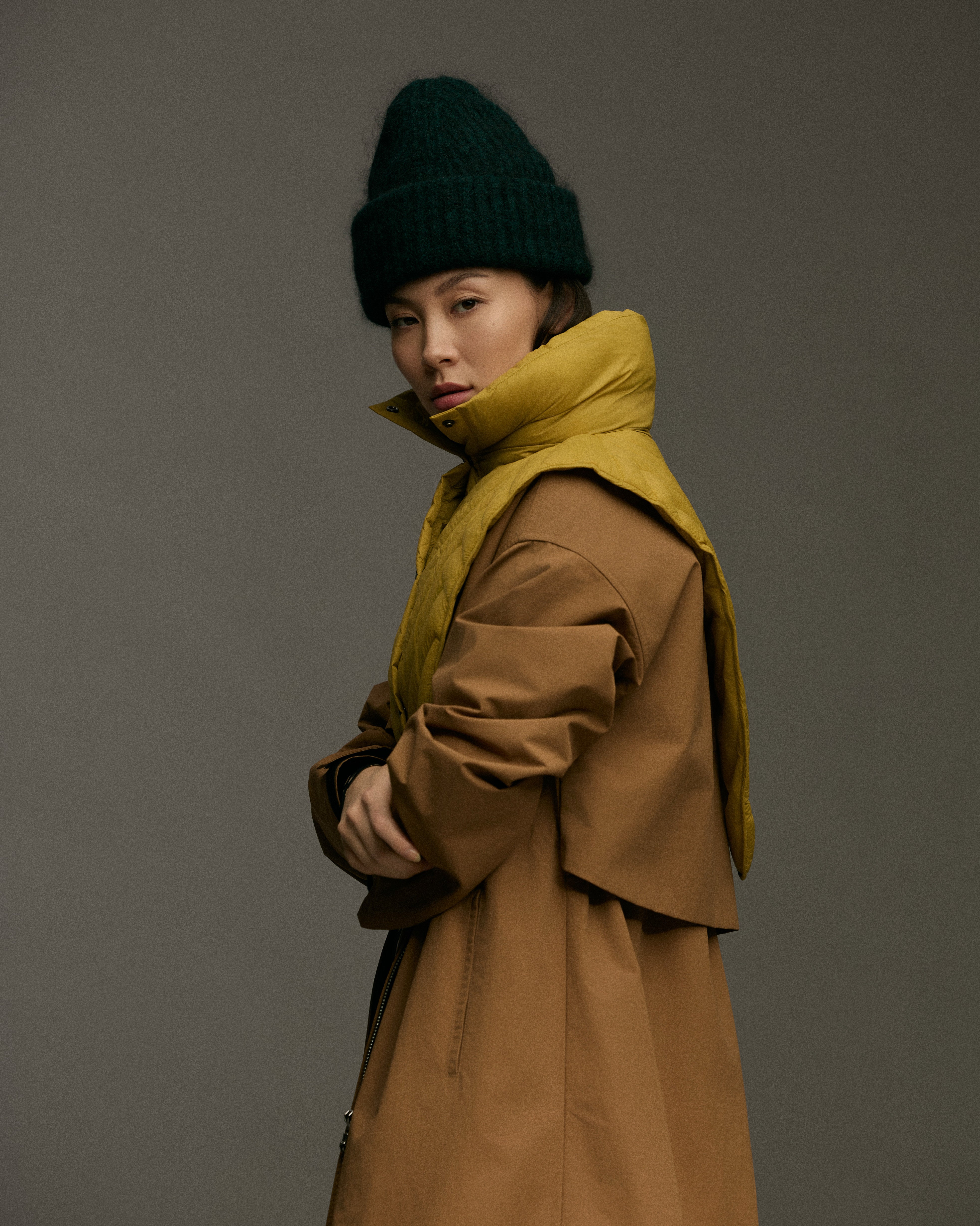 Cinch Raincoat | Beige