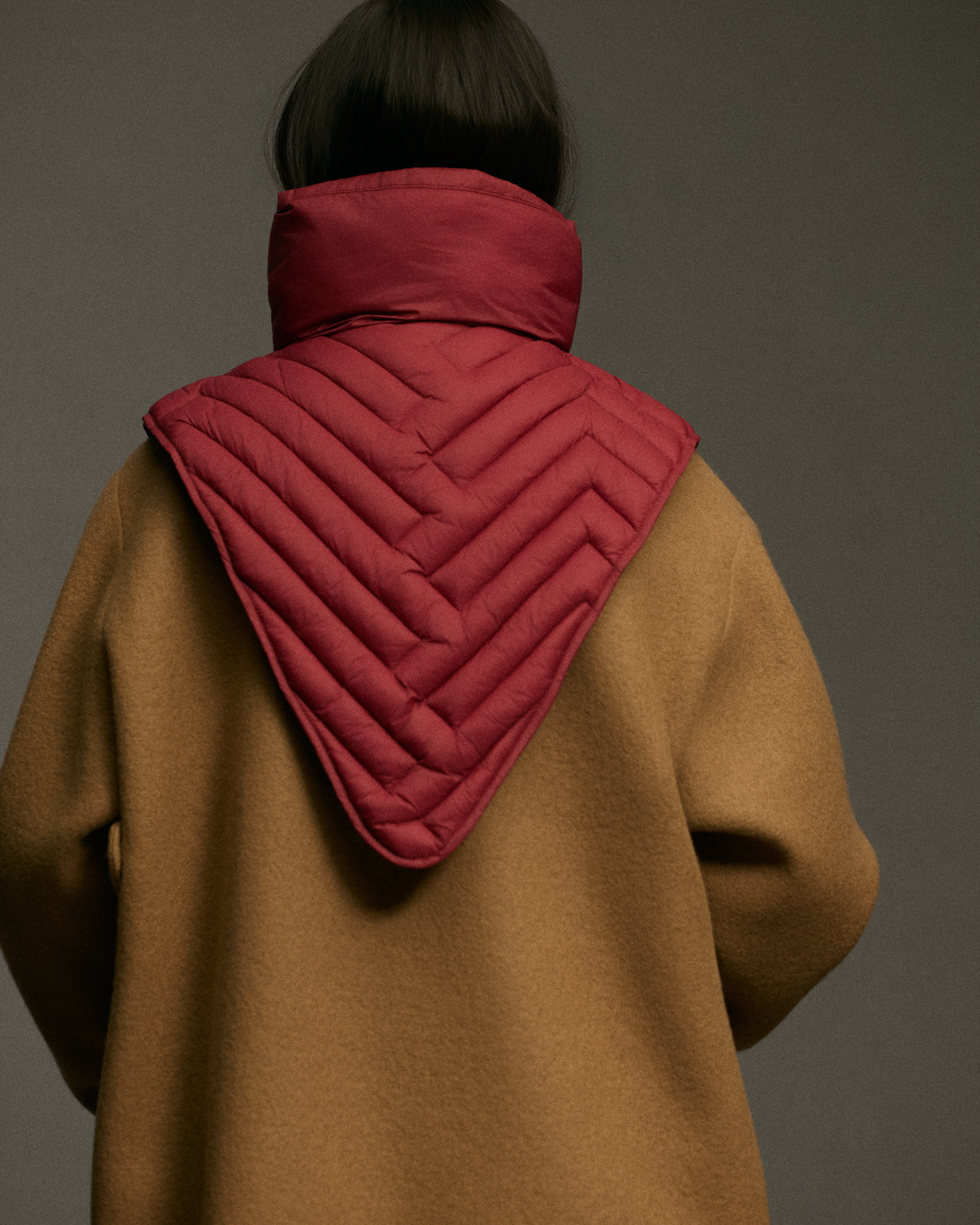 Curve Coat | Camel