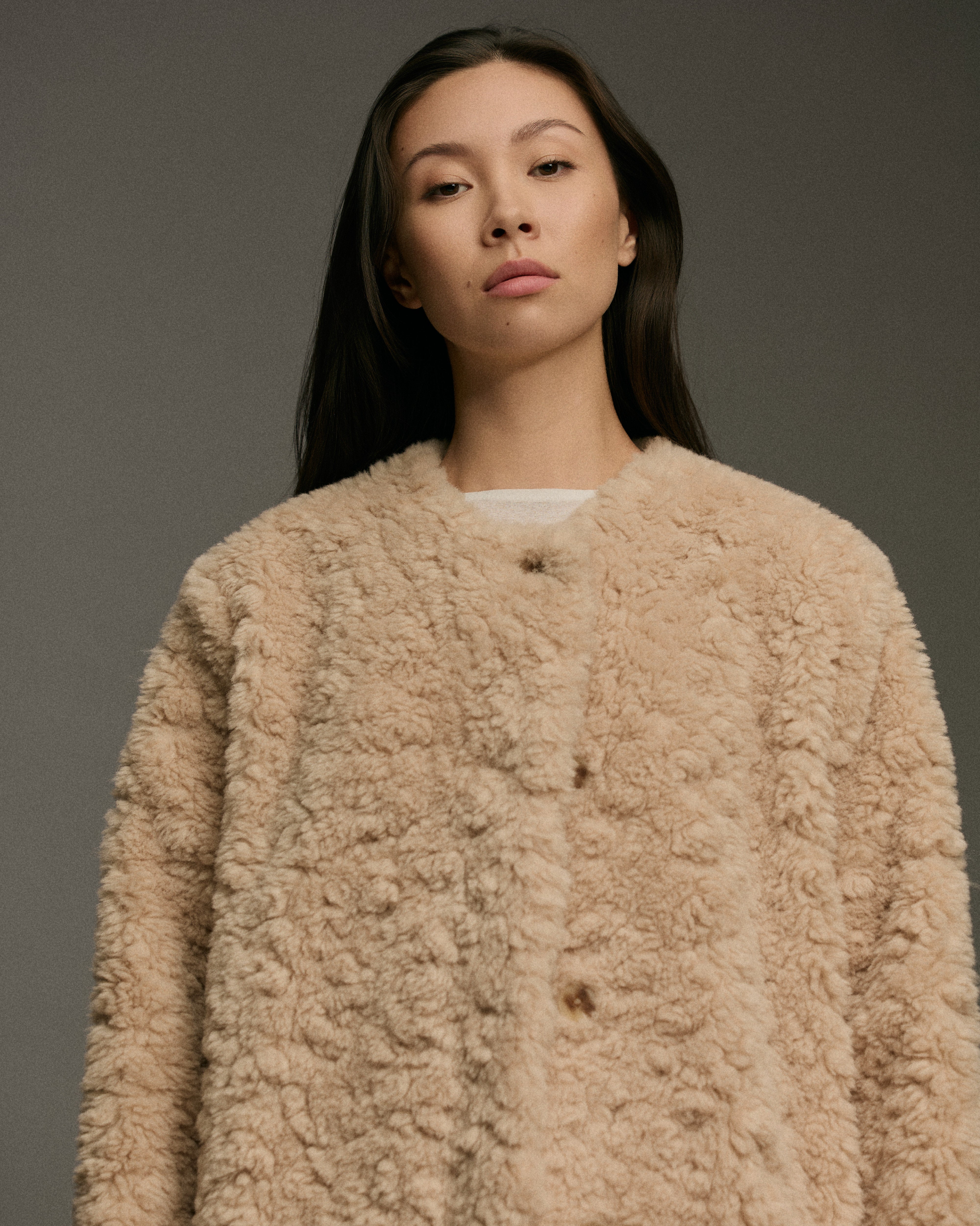 Crew Curve Overcoat | Recycled Faux Fur