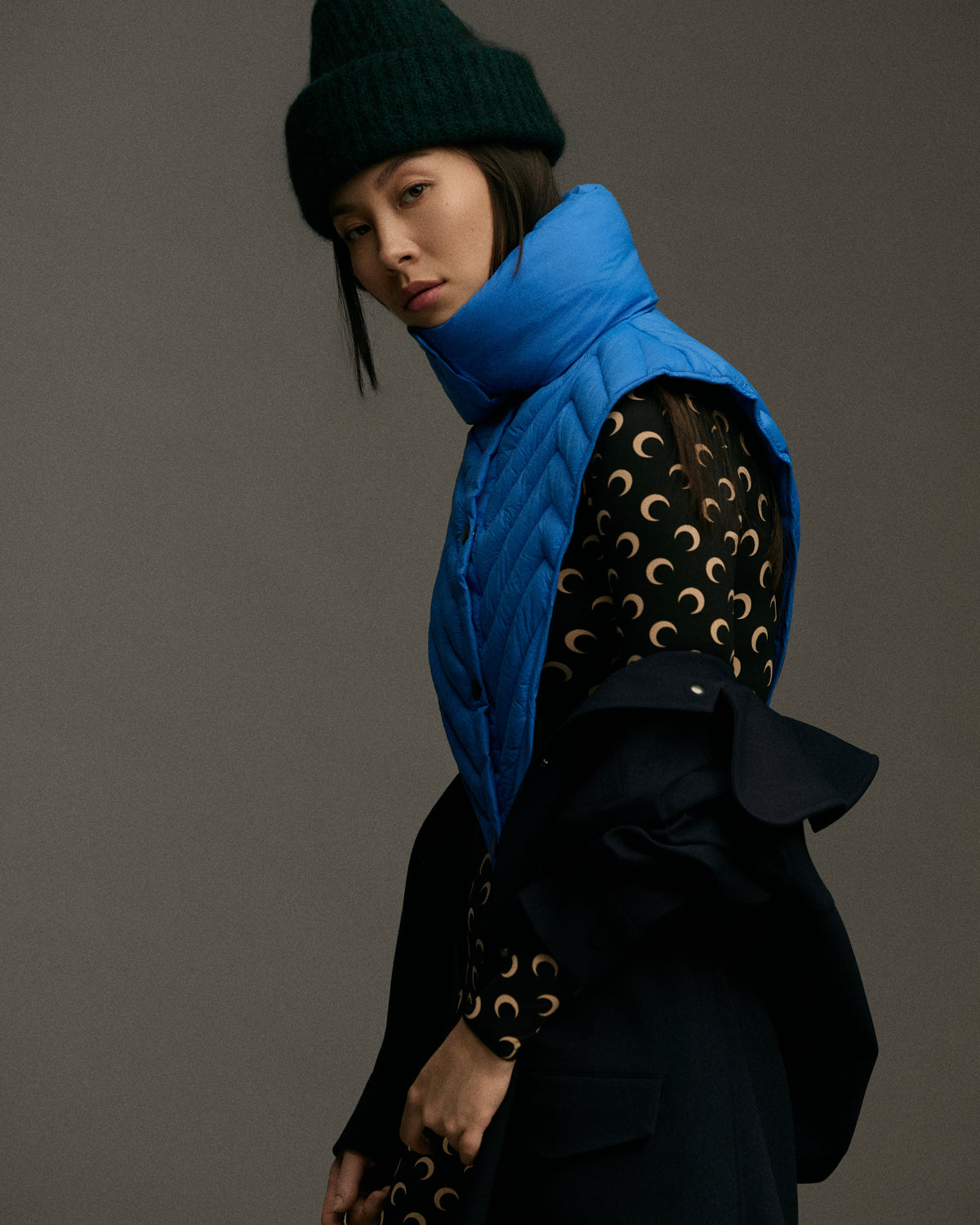 Boomerang Trench | Navy - Waterproof, Breathable & Crease Free