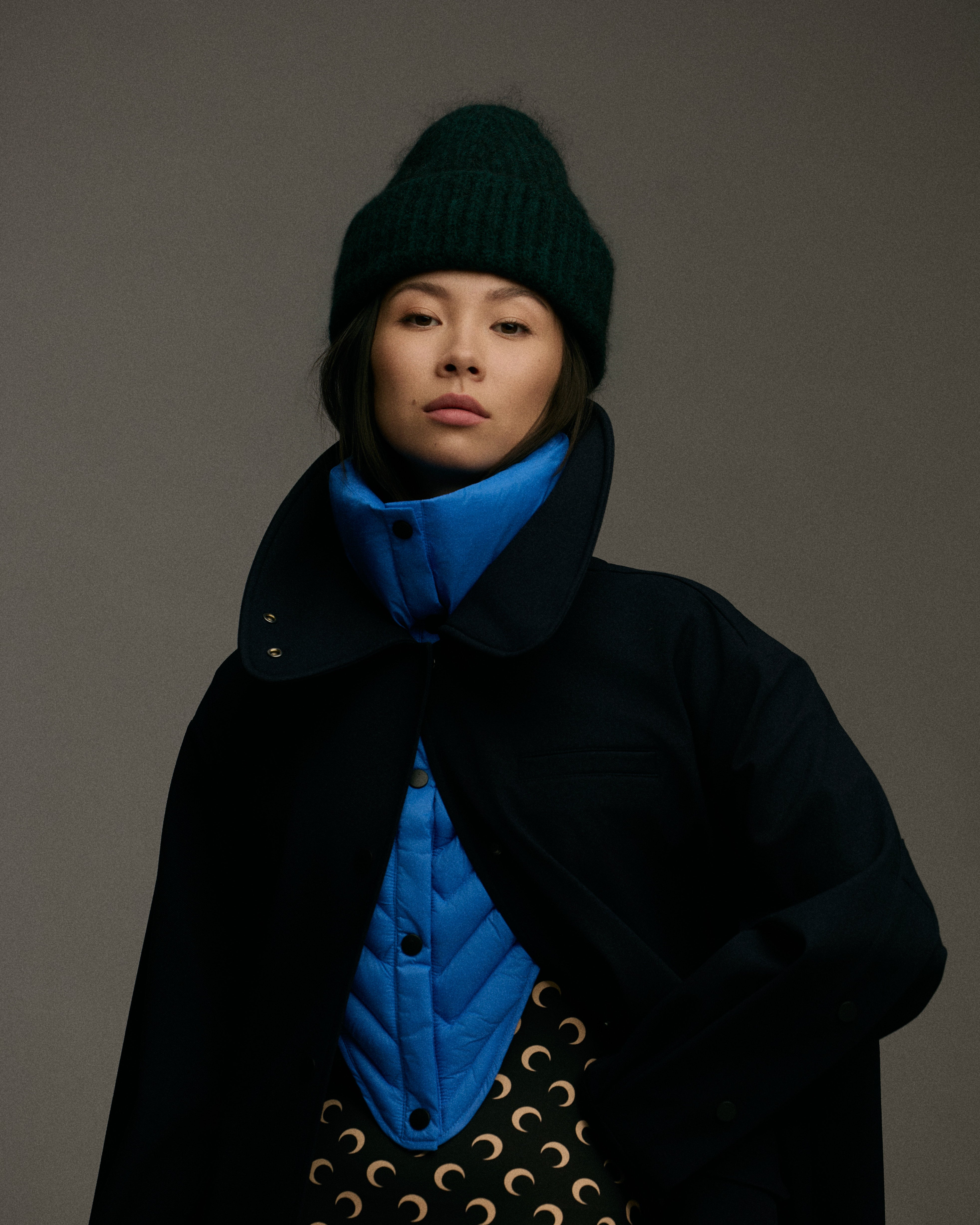 Boomerang Trench | Navy - Waterproof, Breathable & Crease Free