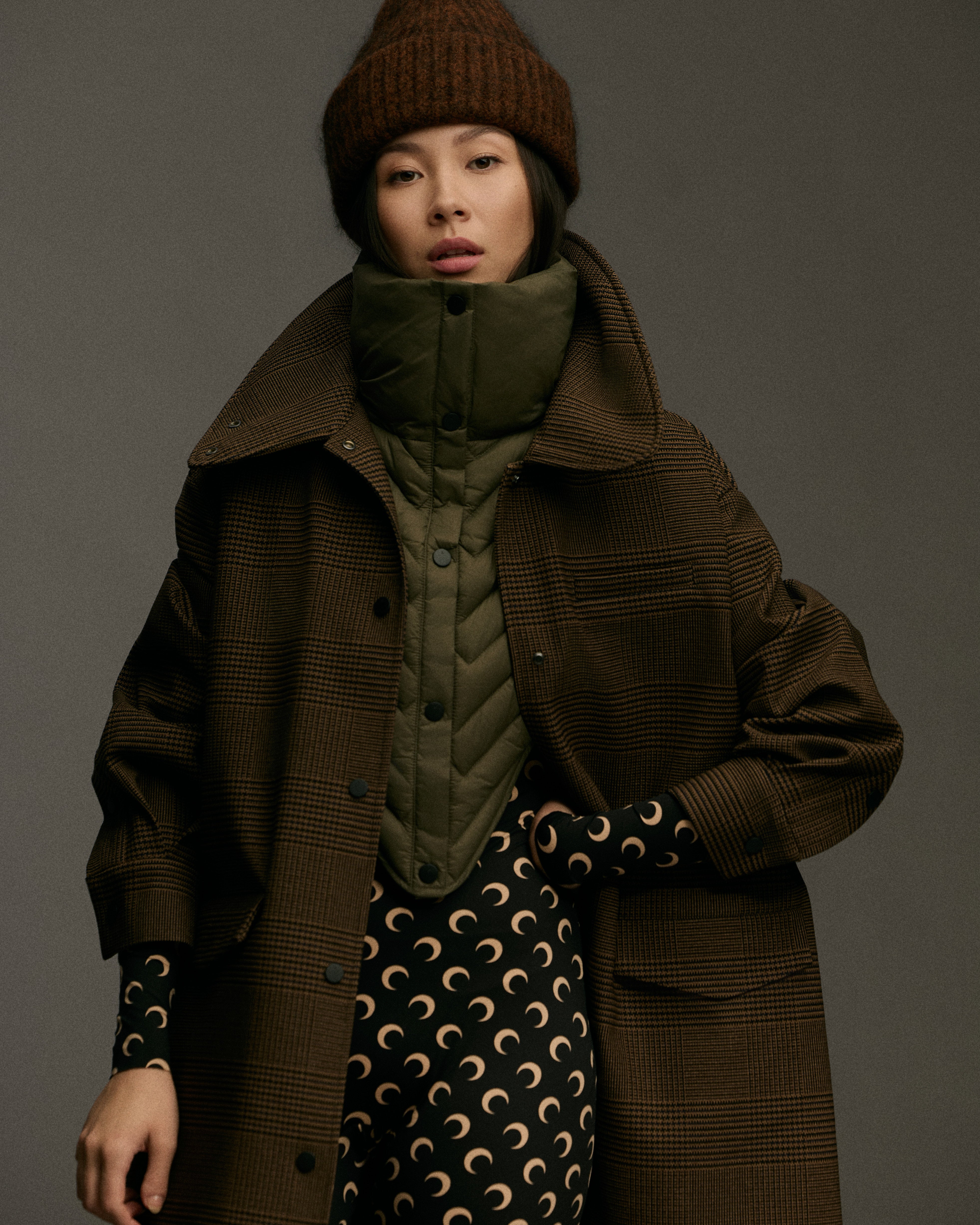 Boomerang Trench | Tawny Plaid - Waterproof, Breathable & Crease Free