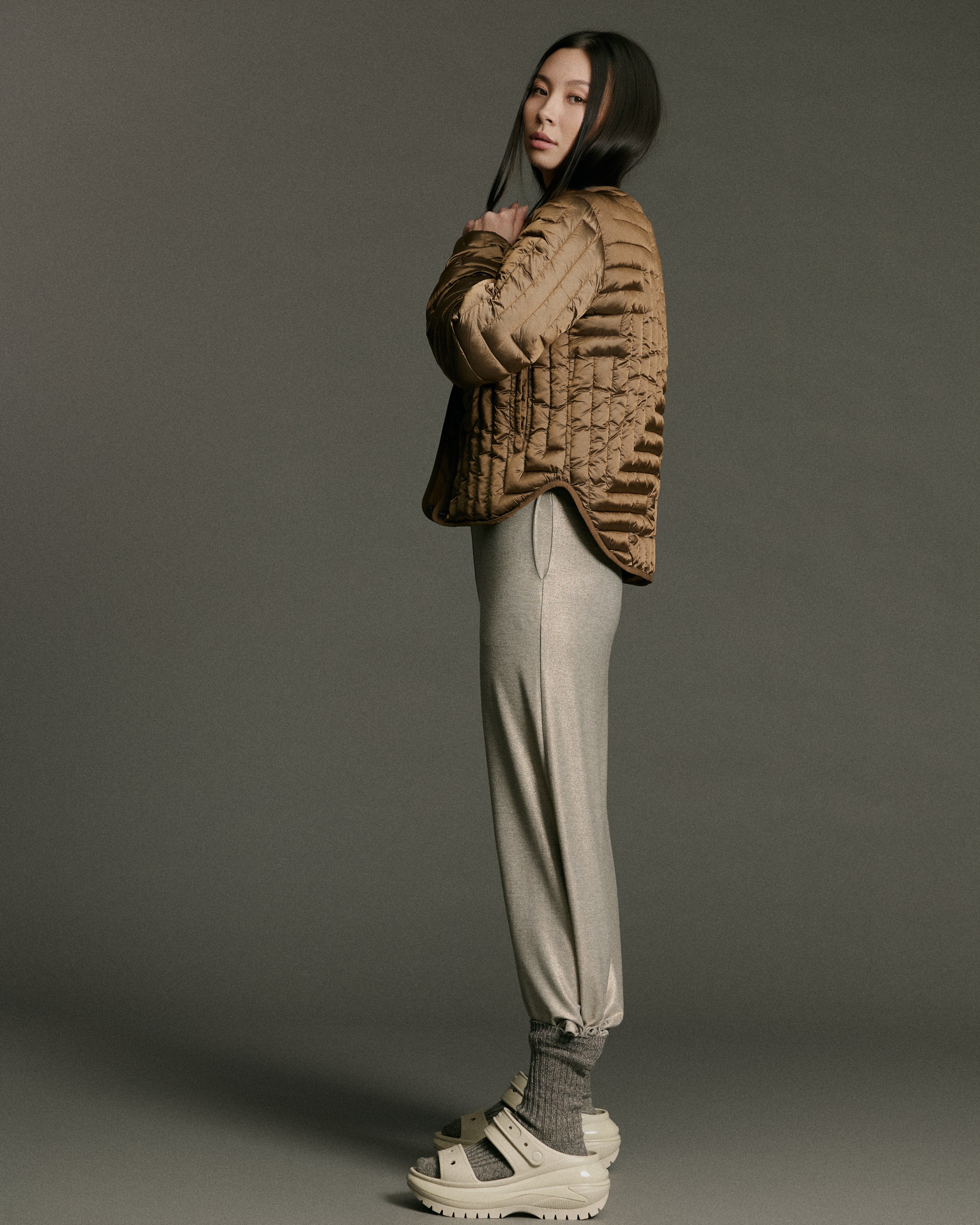 L Chev Bomber Reversible | Cocoa & Clay