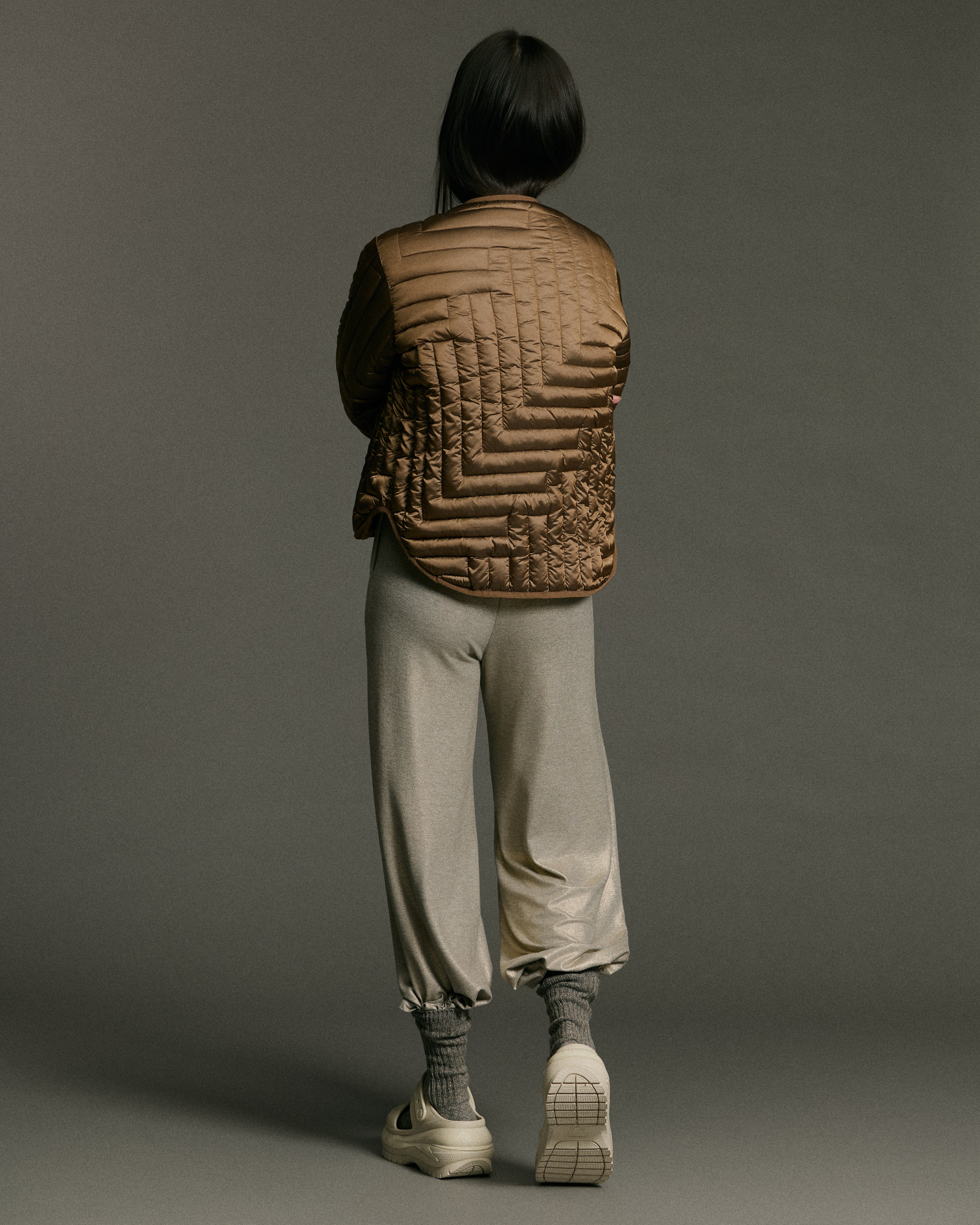 L Chev Bomber Reversible | Cocoa & Clay