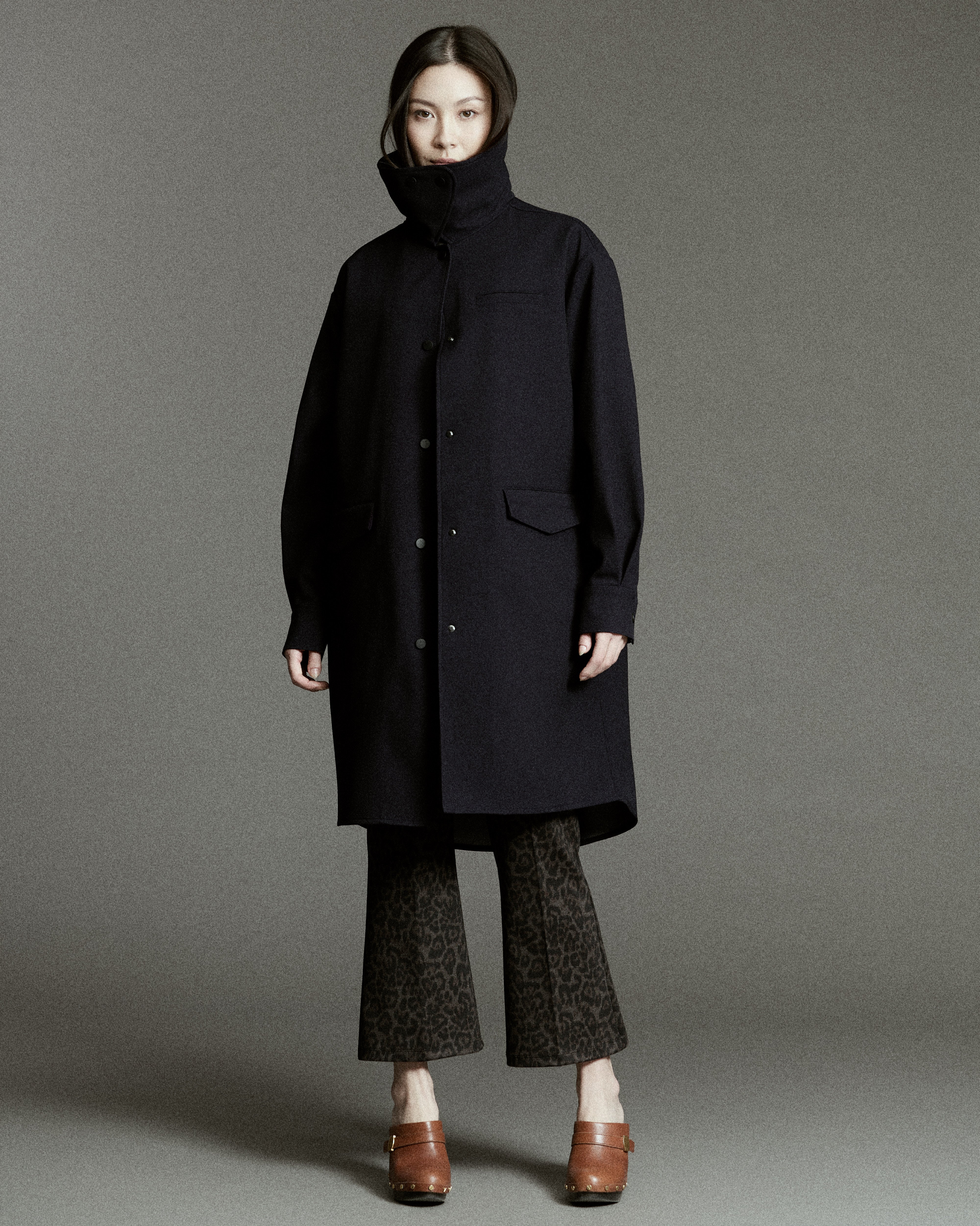 Boomerang Trench Navy - Waterproof, Breathable & Crease Free