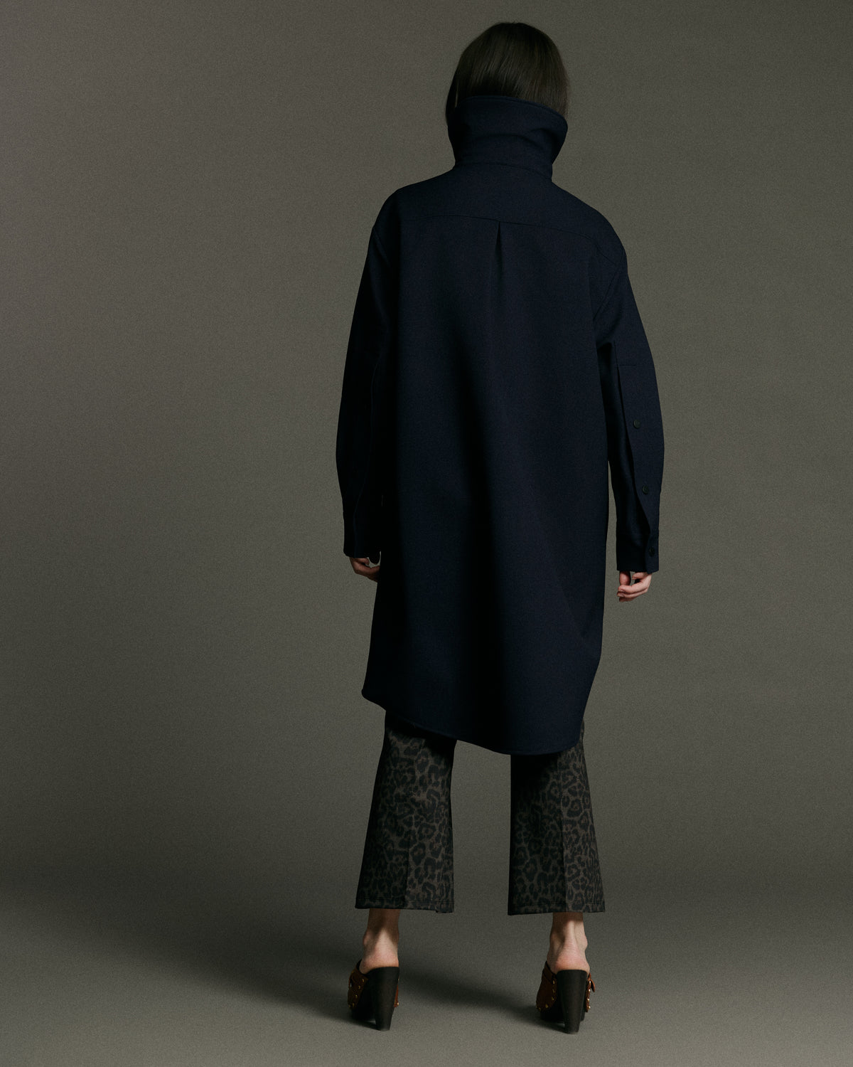 Boomerang Trench | Navy - Waterproof, Breathable & Crease Free