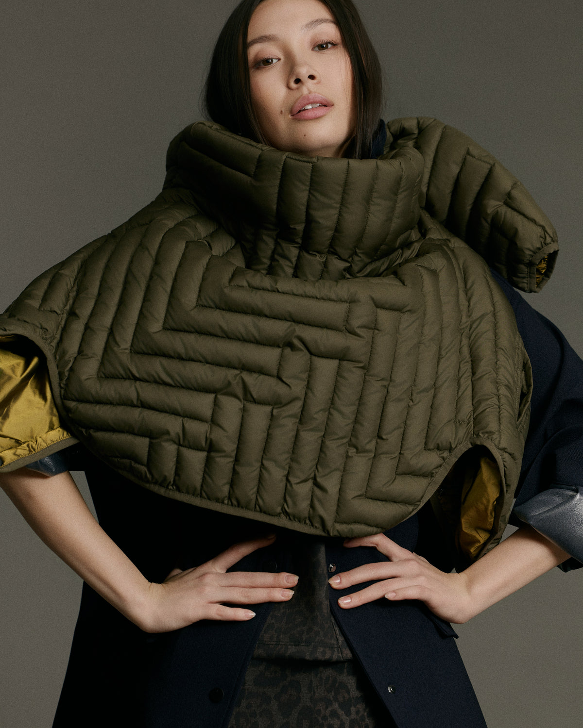 Boomerang Trench | Navy - Waterproof, Breathable & Crease Free