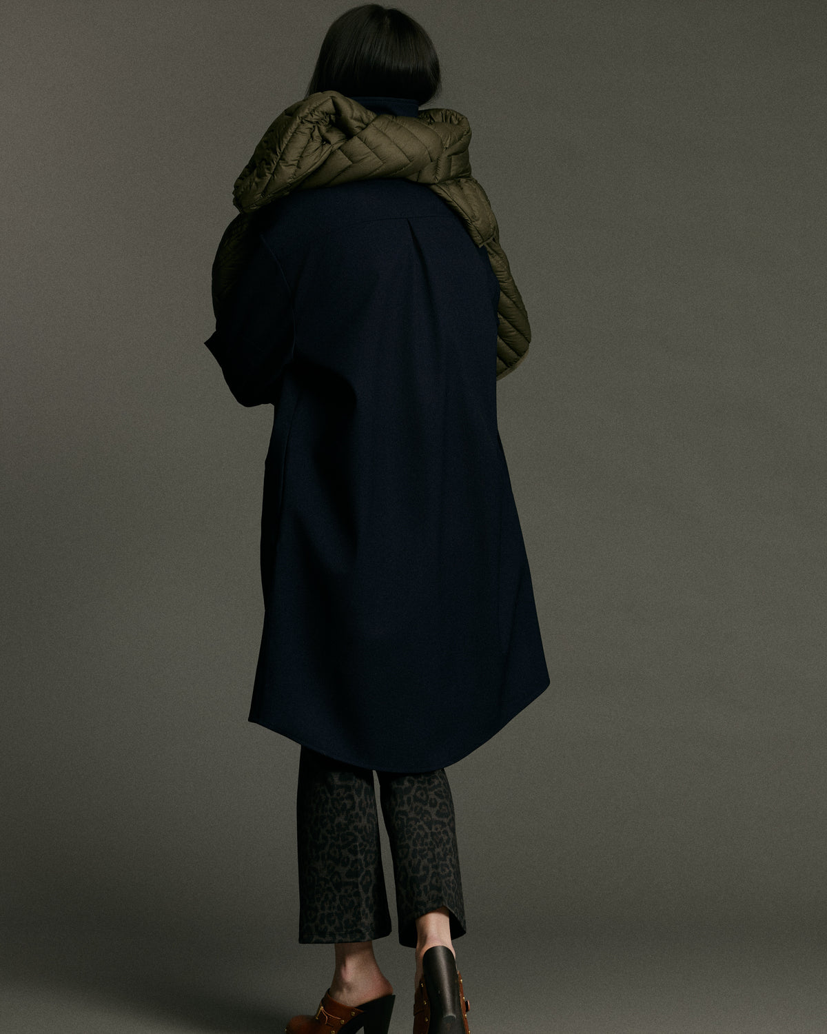 Boomerang Trench | Navy - Waterproof, Breathable & Crease Free