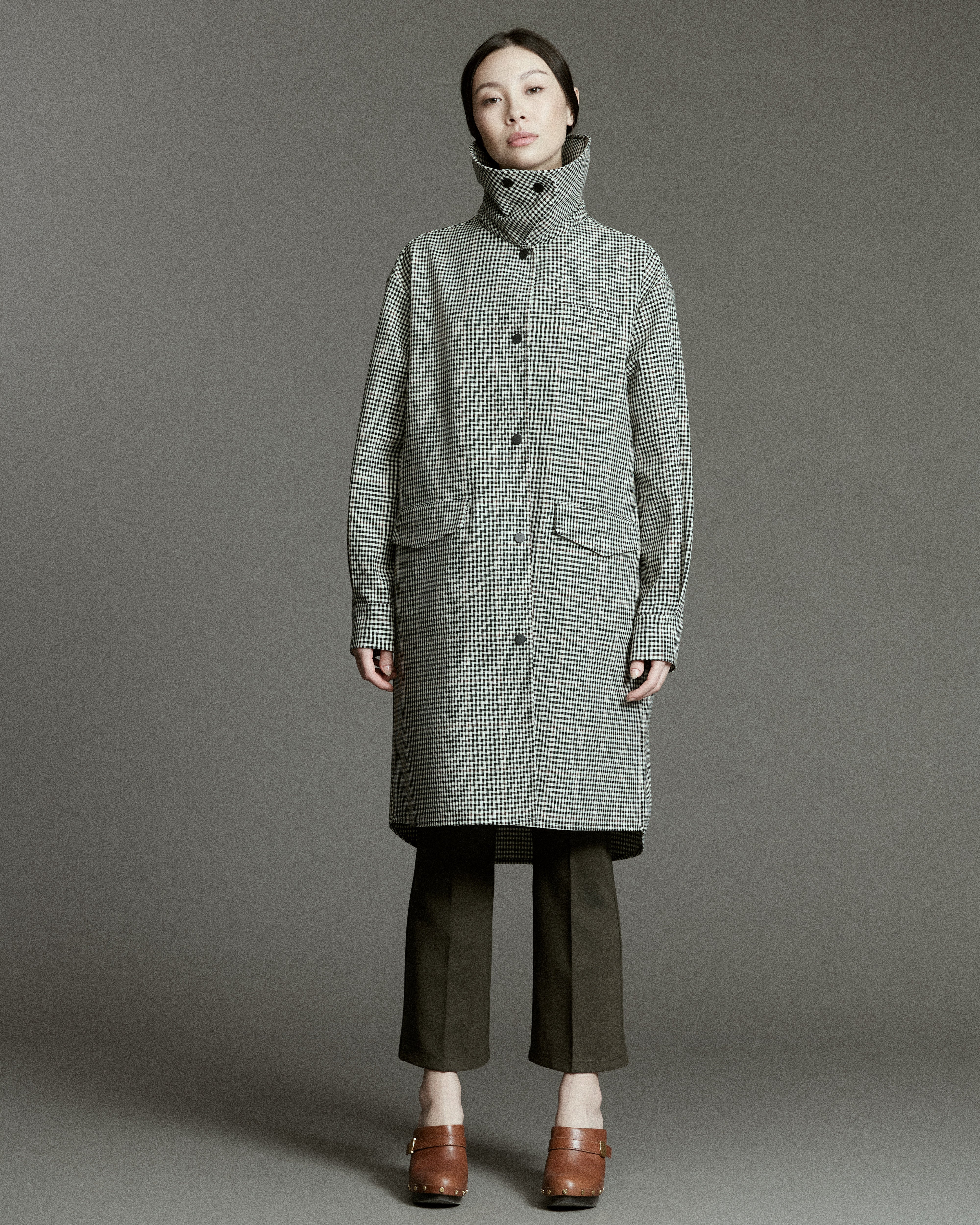 Boomerang Trench Plaid – Waterproof, Breathable & Crease Free