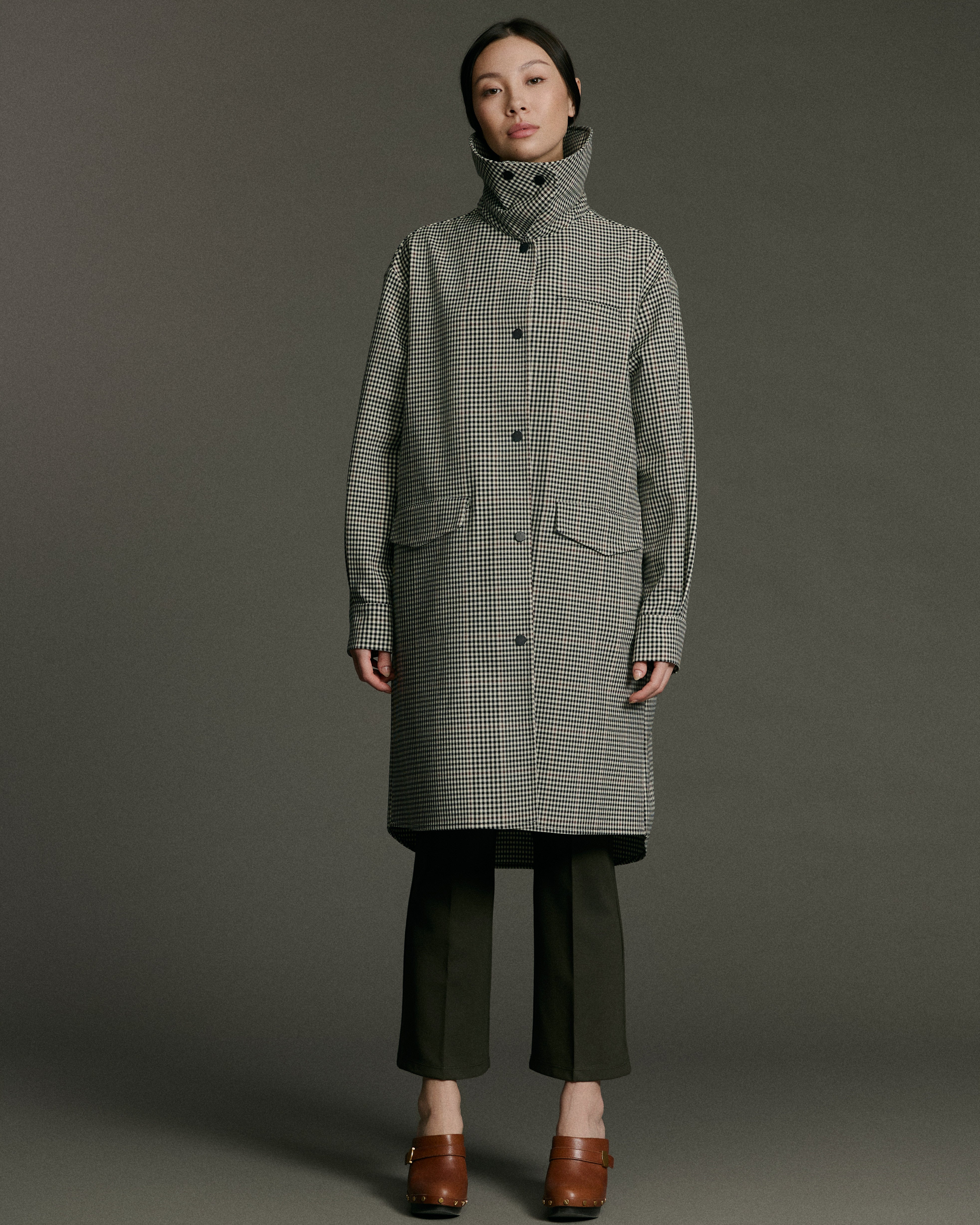 Boomerang Trench | Plaid – Waterproof, Breathable & Crease Free
