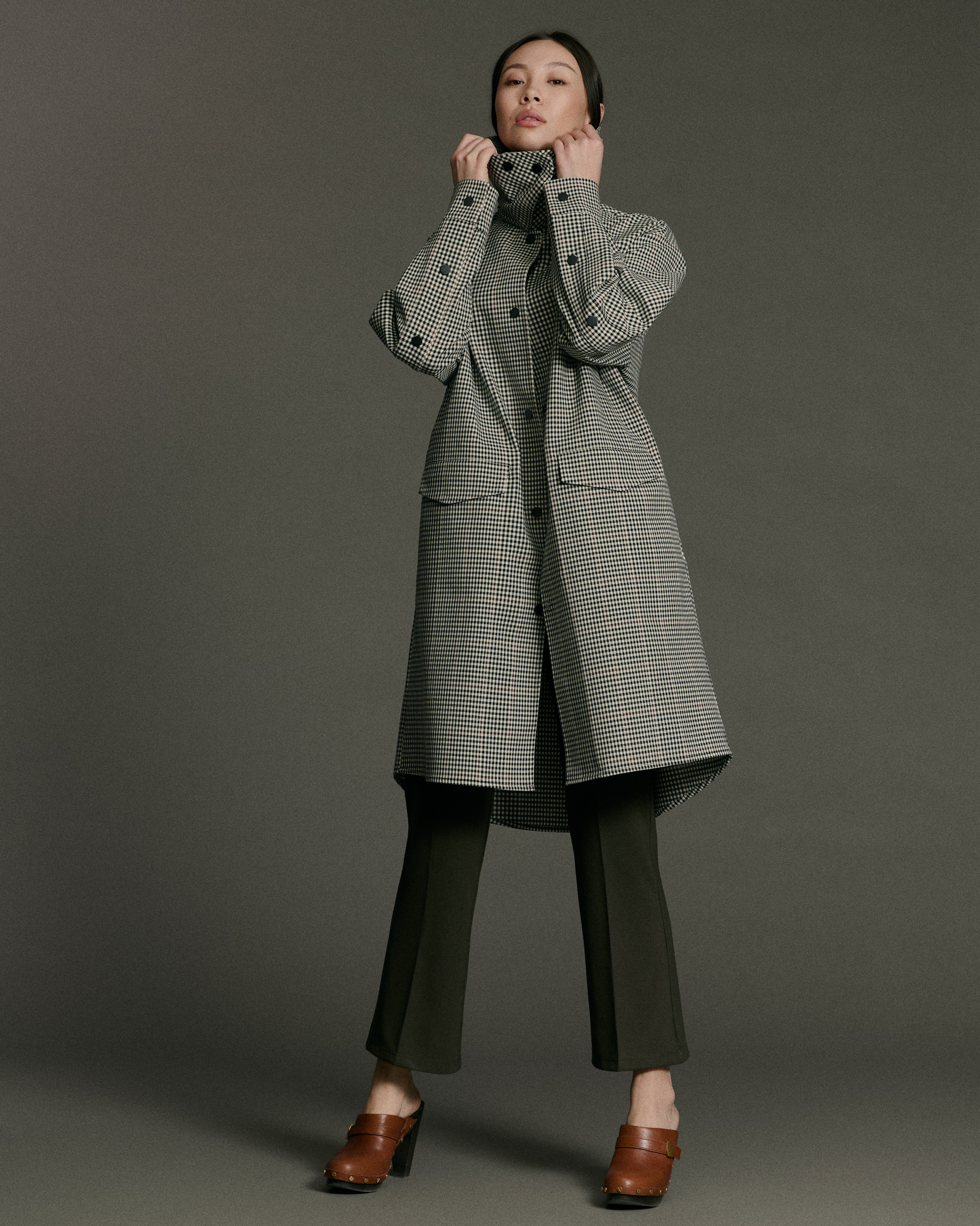 Boomerang Trench | Plaid – Waterproof, Breathable & Crease Free