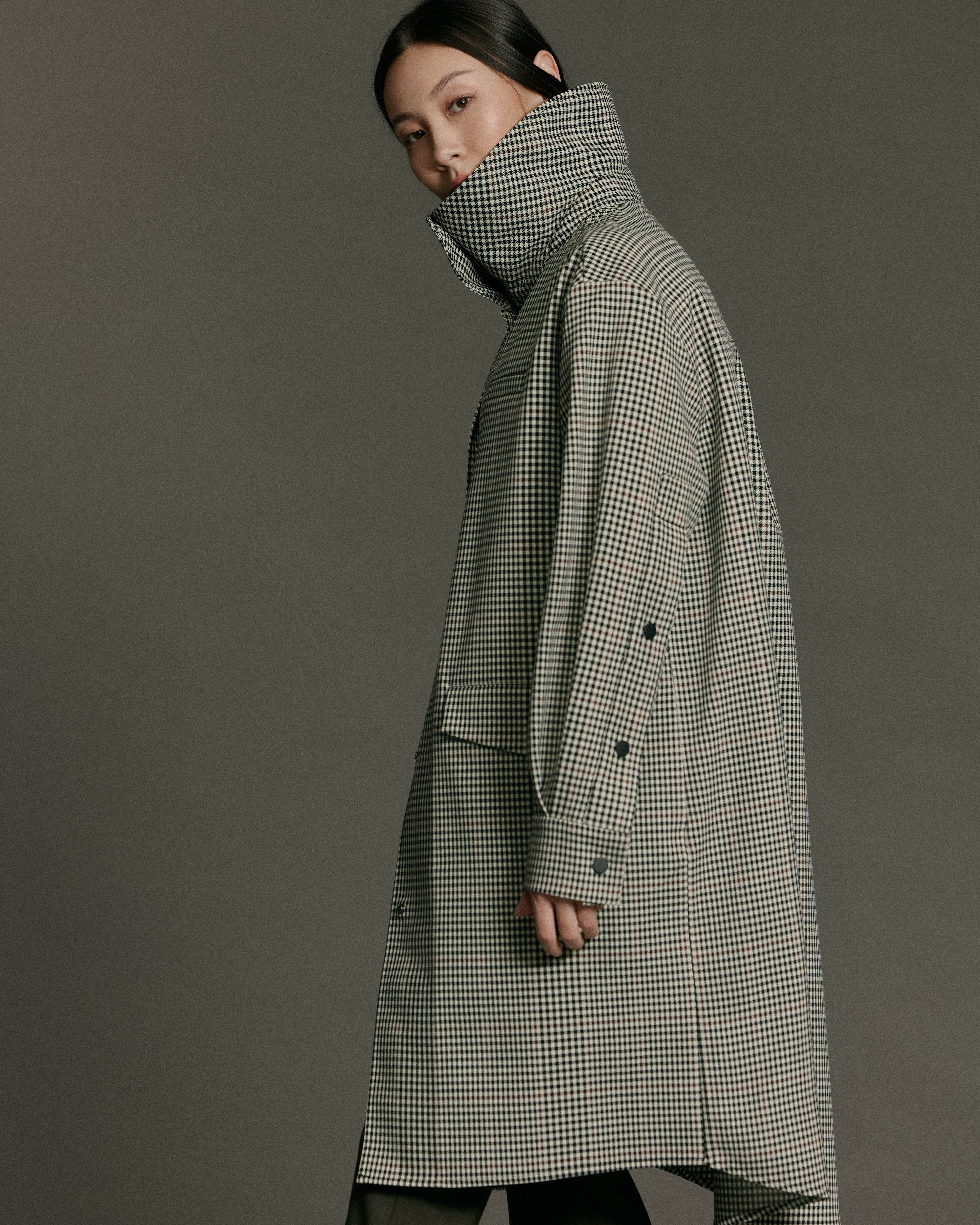 Boomerang Trench | Plaid – Waterproof, Breathable & Crease Free