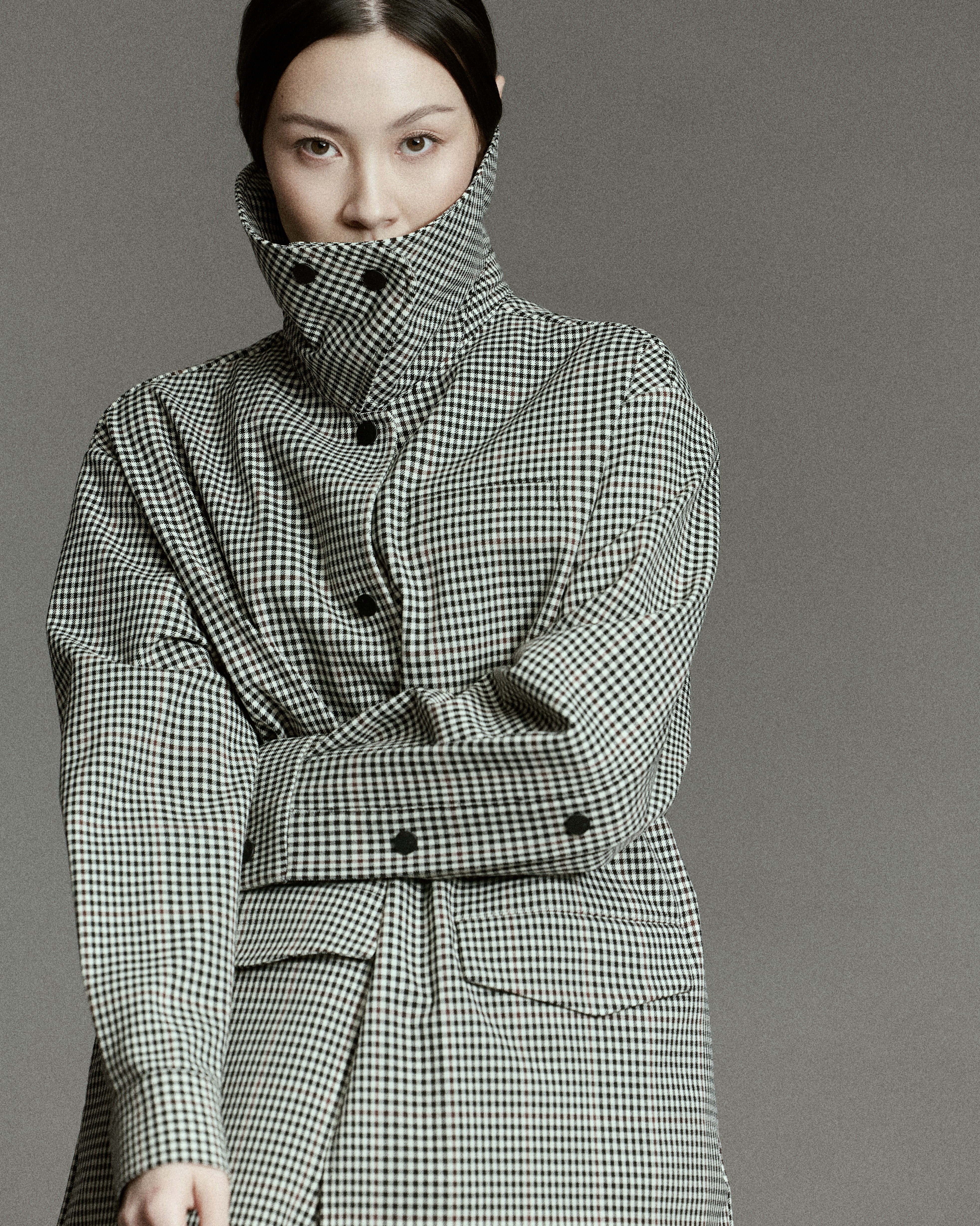 Boomerang Trench Plaid – Waterproof, Breathable & Crease Free