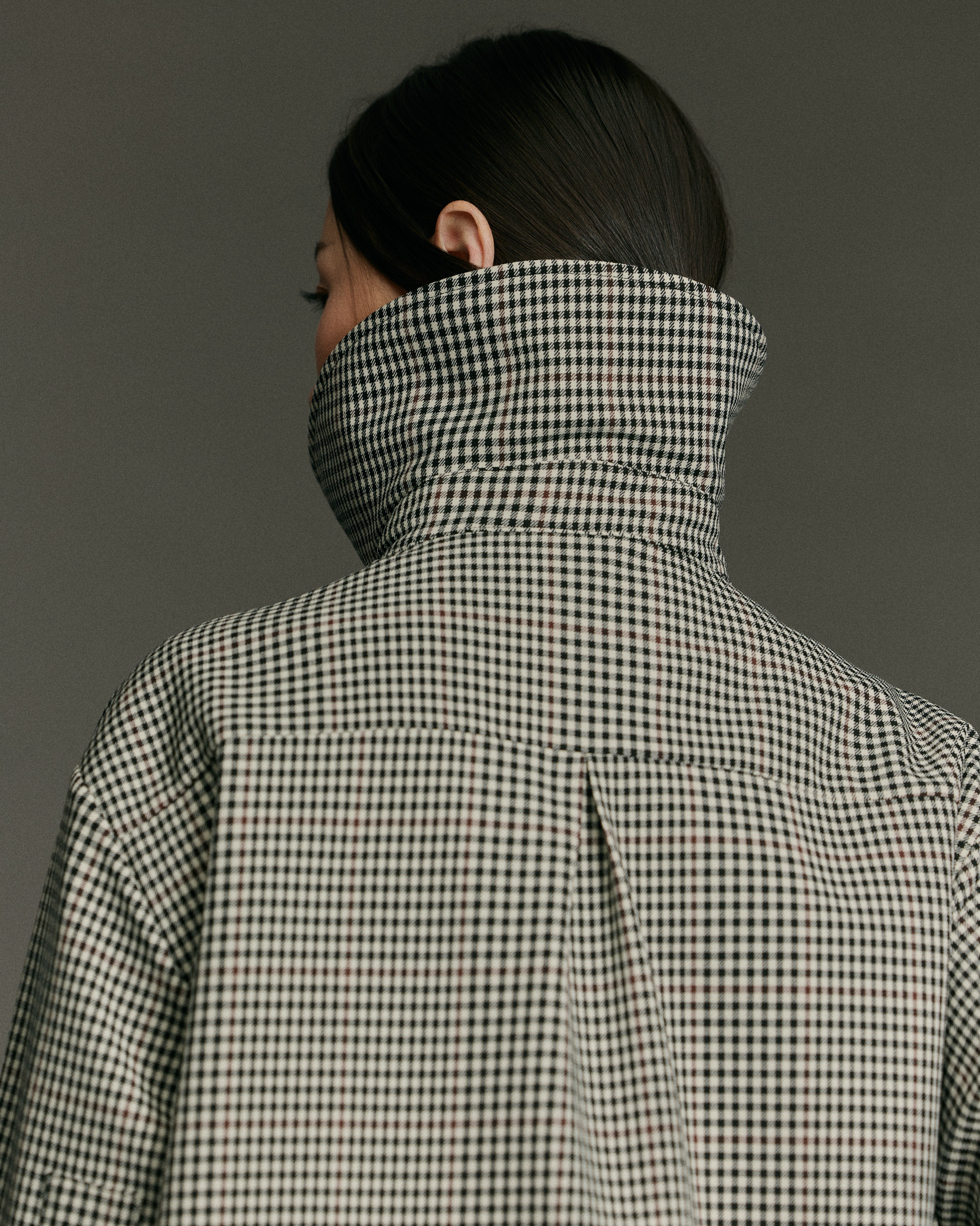 Boomerang Trench | Plaid – Waterproof, Breathable & Crease Free