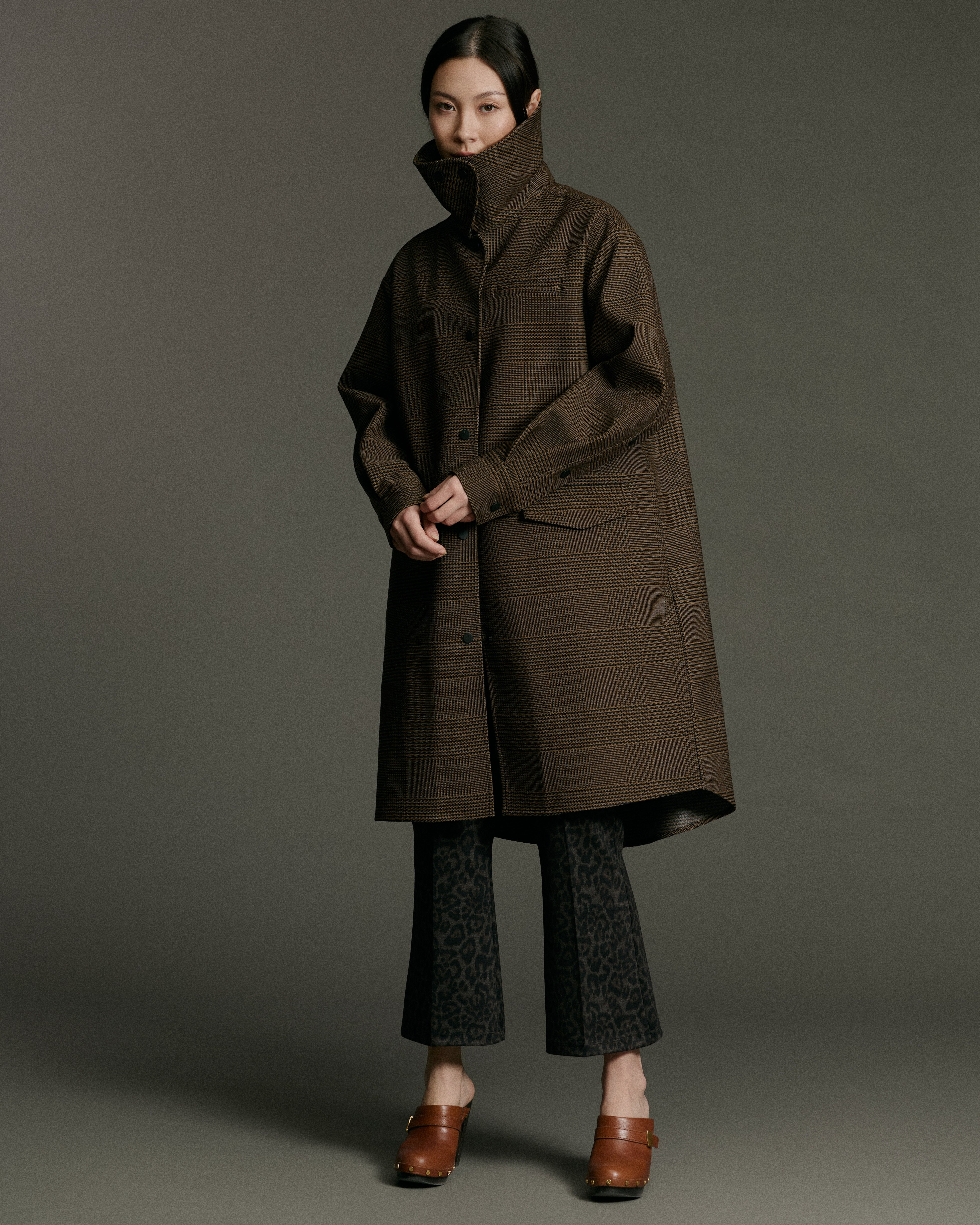 Boomerang Trench | Tawny Plaid - Waterproof, Breathable & Crease Free