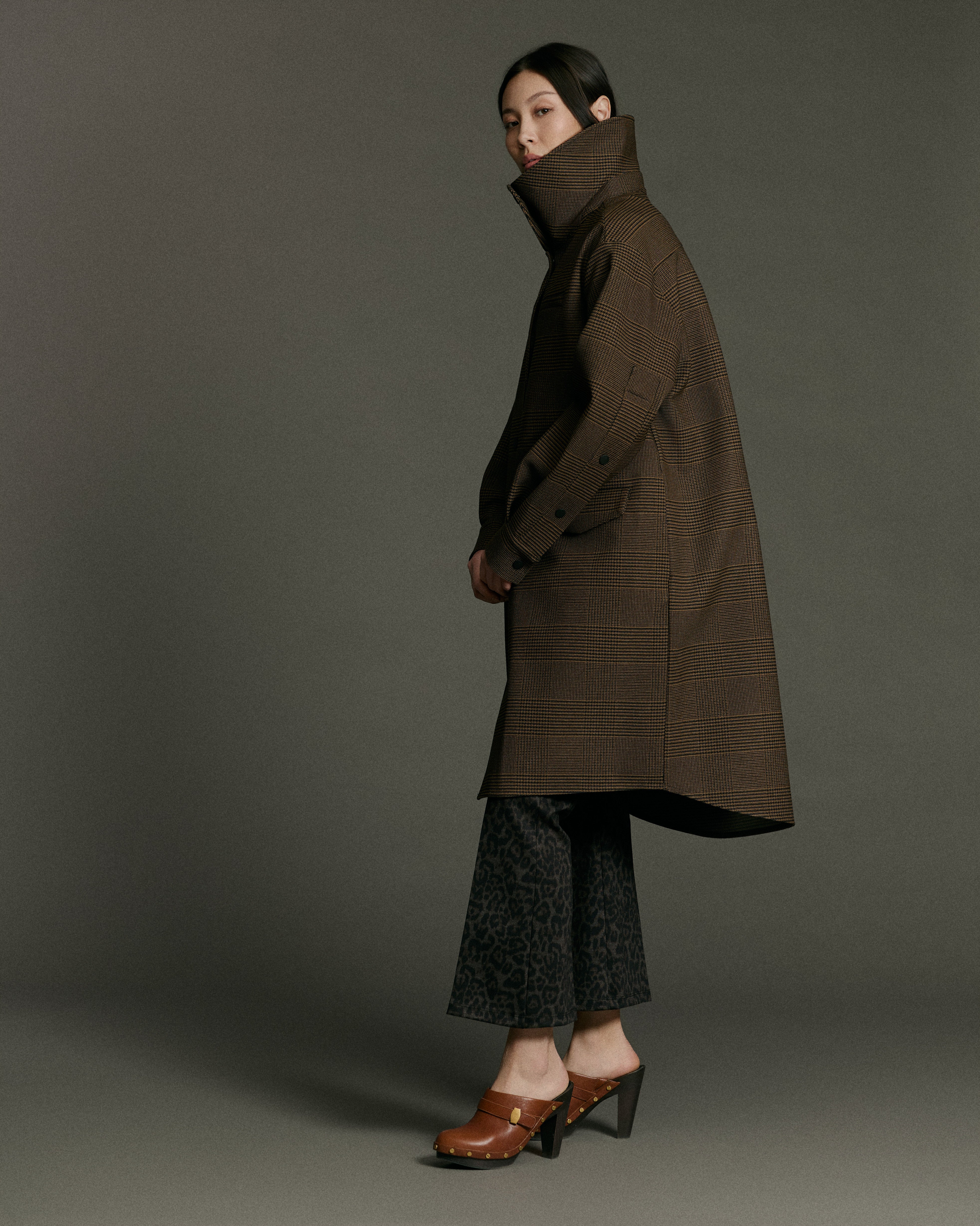 Boomerang Trench | Tawny Plaid - Waterproof, Breathable & Crease Free