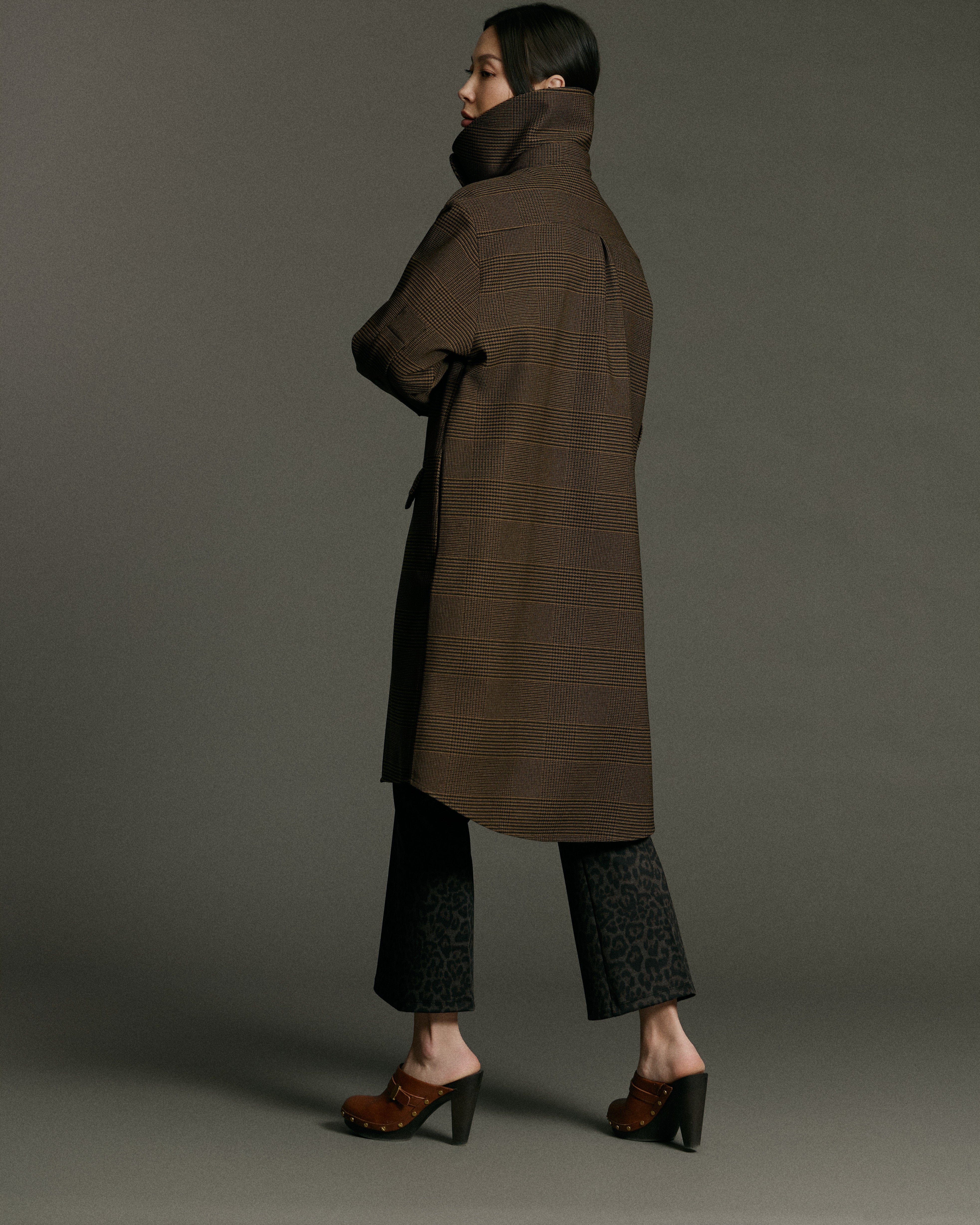 Boomerang Trench | Tawny Plaid - Waterproof, Breathable & Crease Free