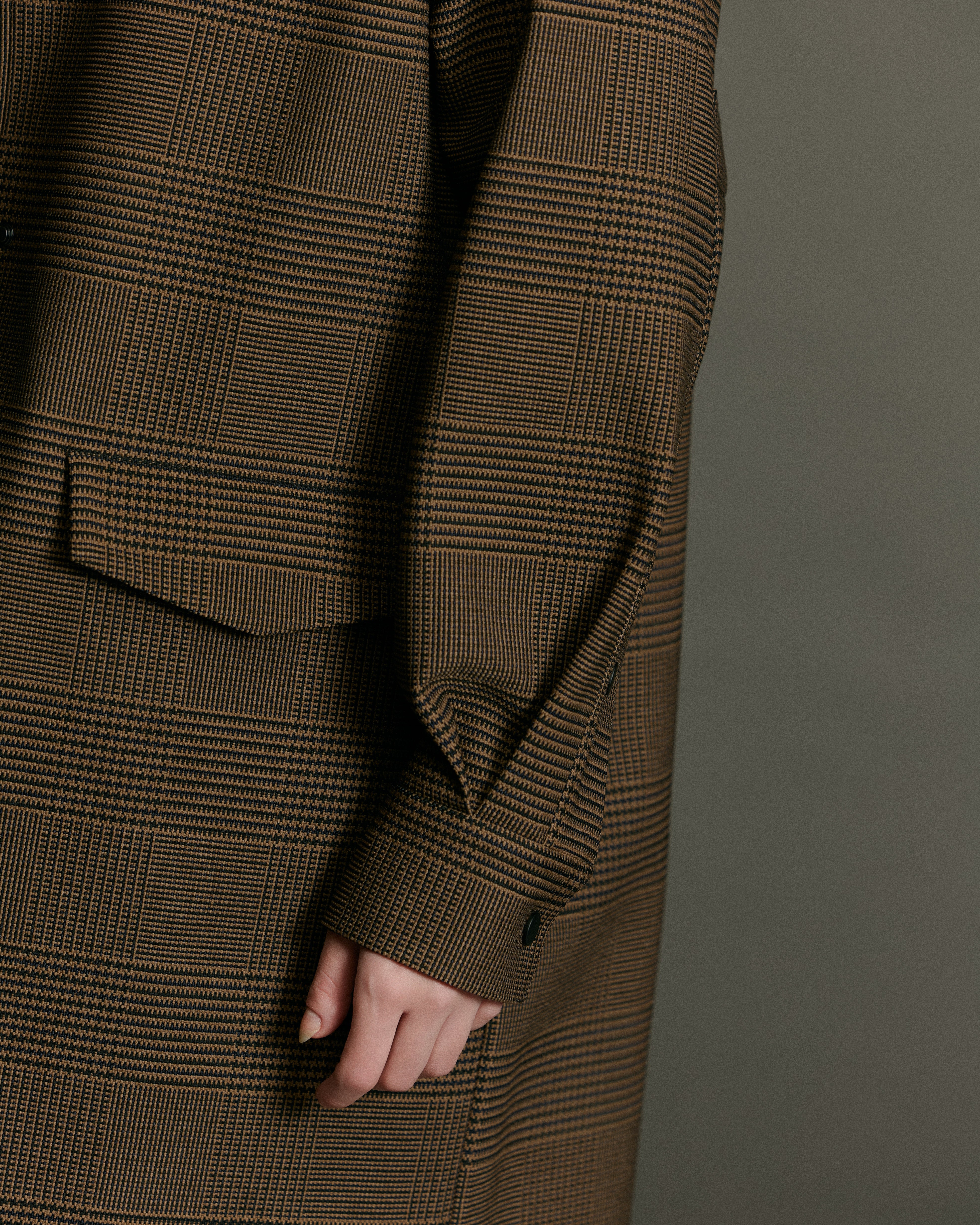 Boomerang Trench | Tawny Plaid - Waterproof, Breathable & Crease Free