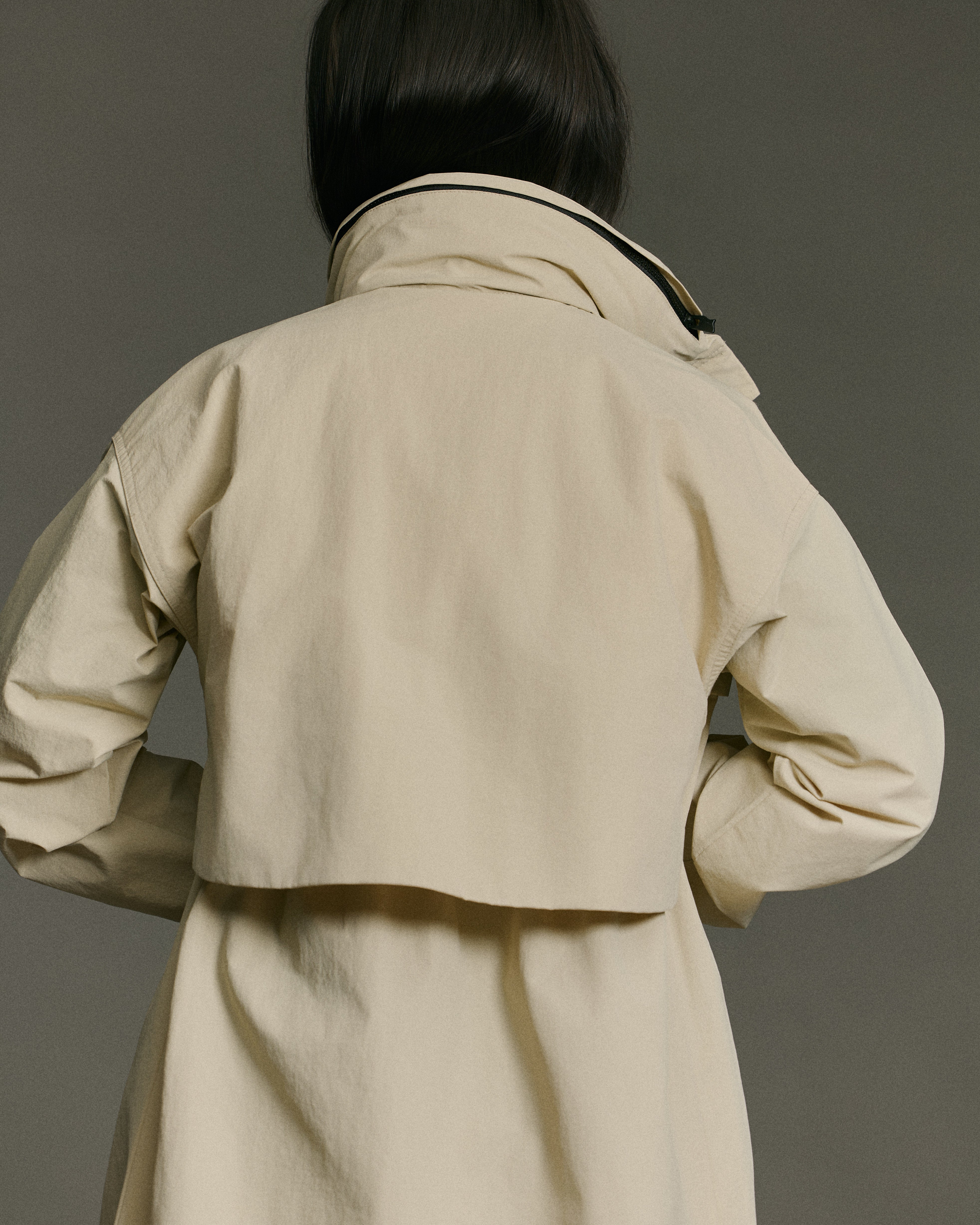 Cinch Raincoat | Stone